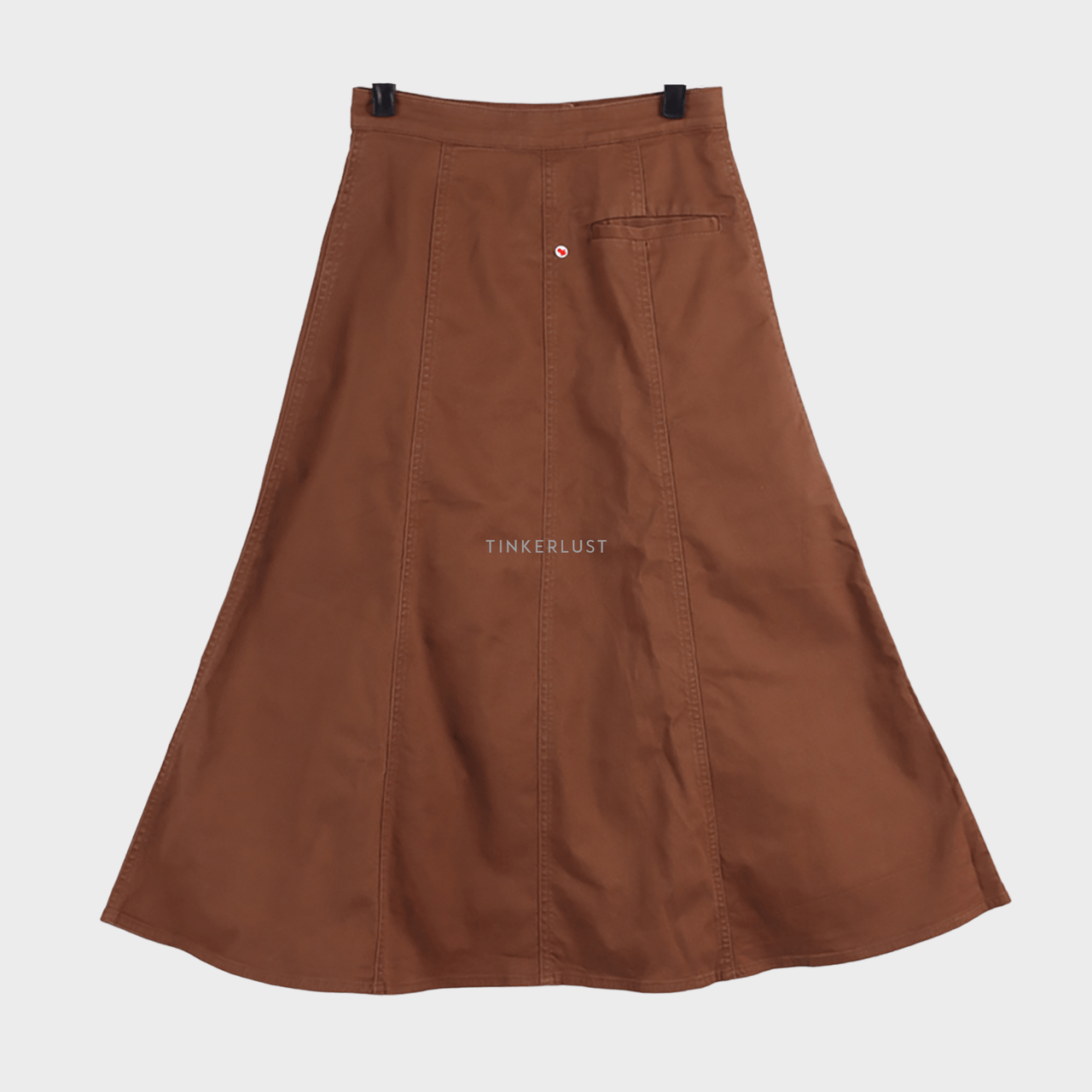 UNIQLO Brown Midi Skirt