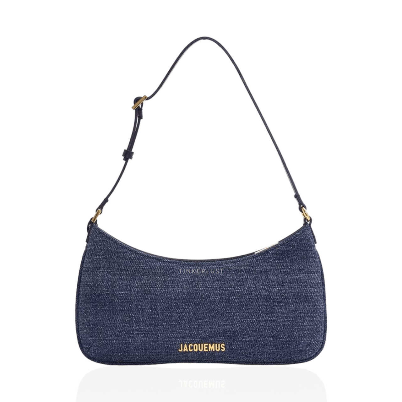 Jacquemus Le Bisou Denim Shoulder Bag in Blue