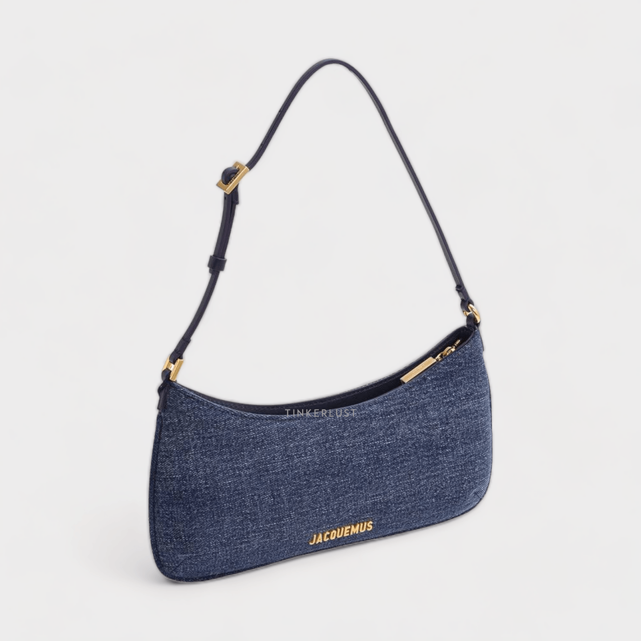 Jacquemus Le Bisou Denim Shoulder Bag in Blue