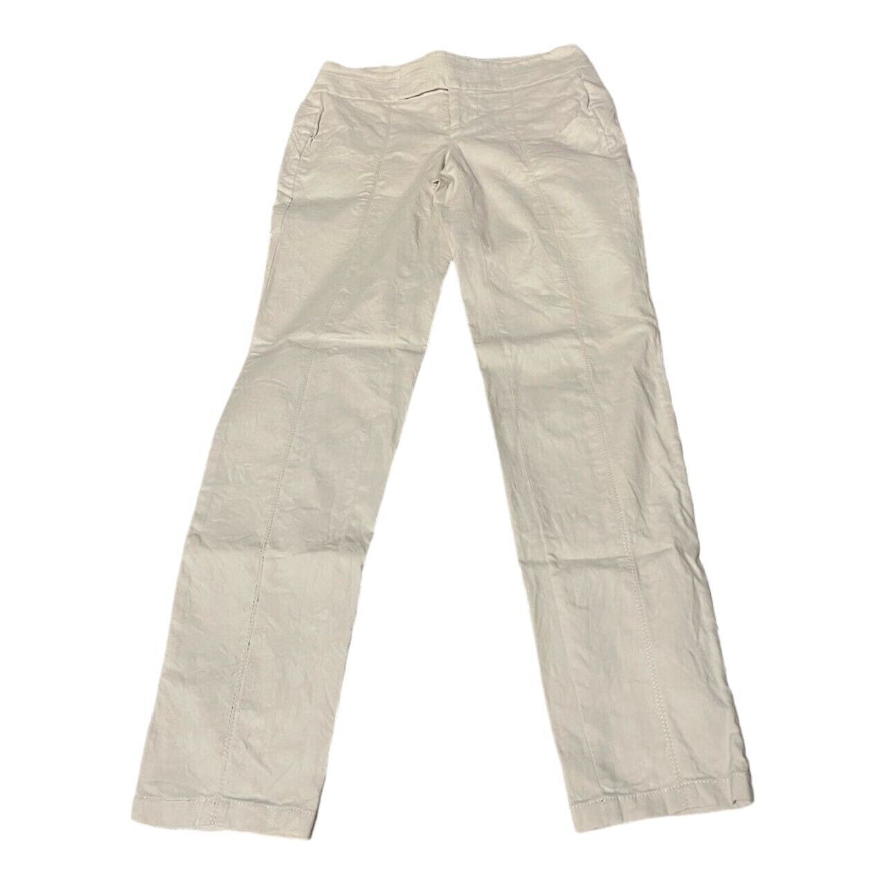 Helmut Lang Broken White Long Pants