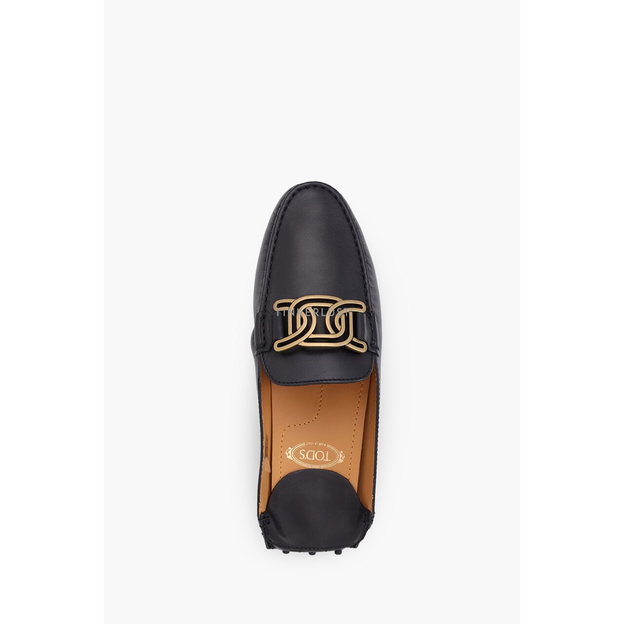 Tod's Women Gommino Leather in Black Mules Flats