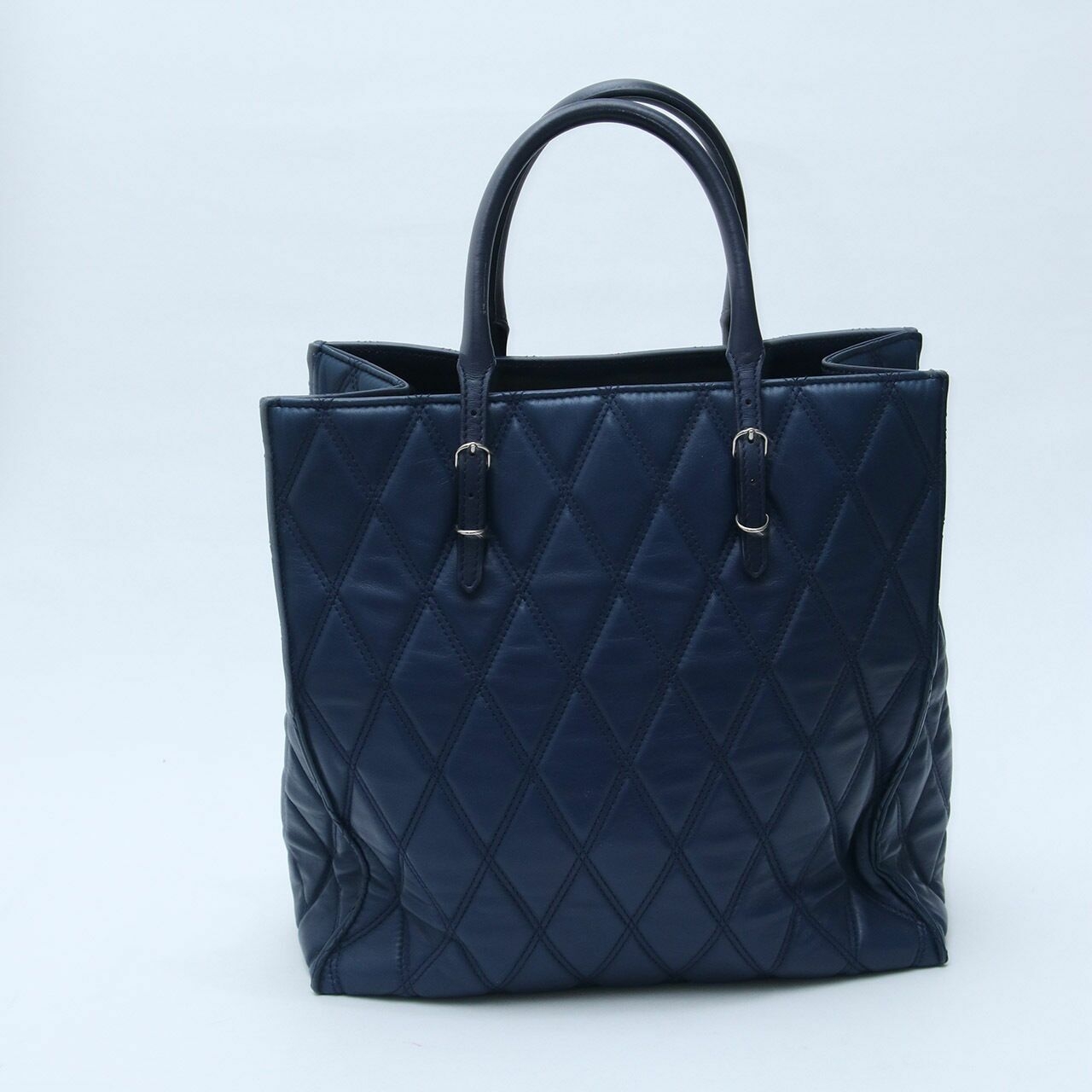 Balenciaga Papier Navy Handbag