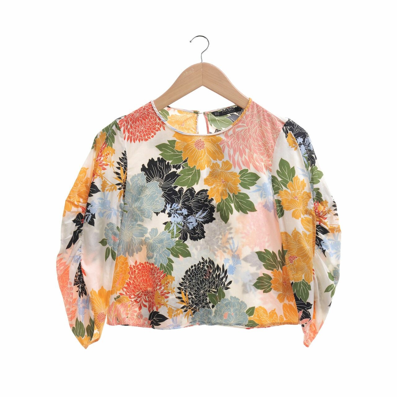 Zara Multicolor Floral Blouse