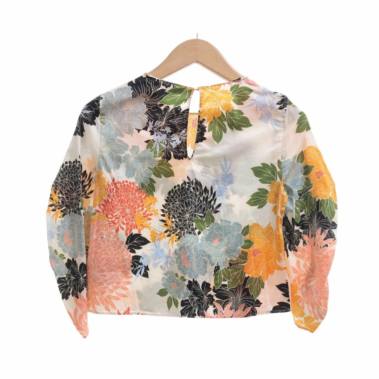 Zara Multicolor Floral Blouse