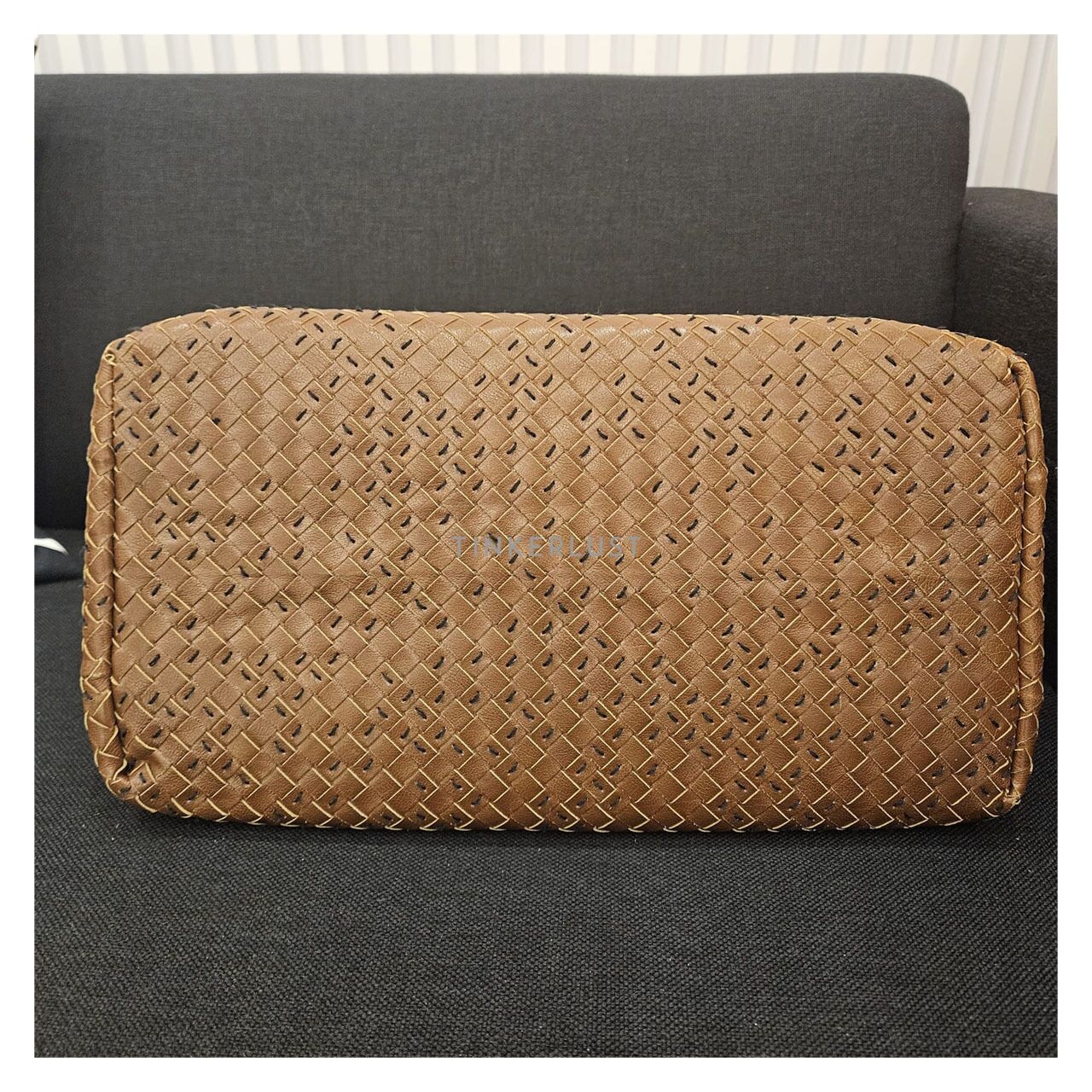 Bottega Veneta Rome Intrecciato Brown 2010 Handbag