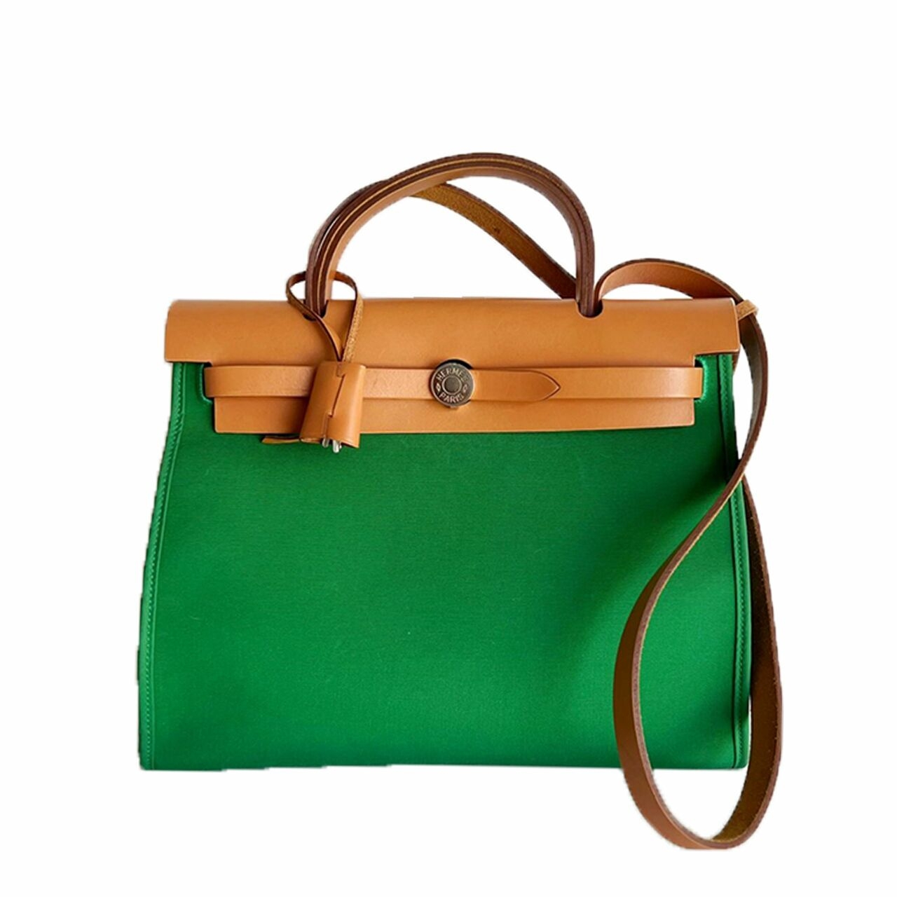 Hermes Herbag 31 Cactus #X  Satchel