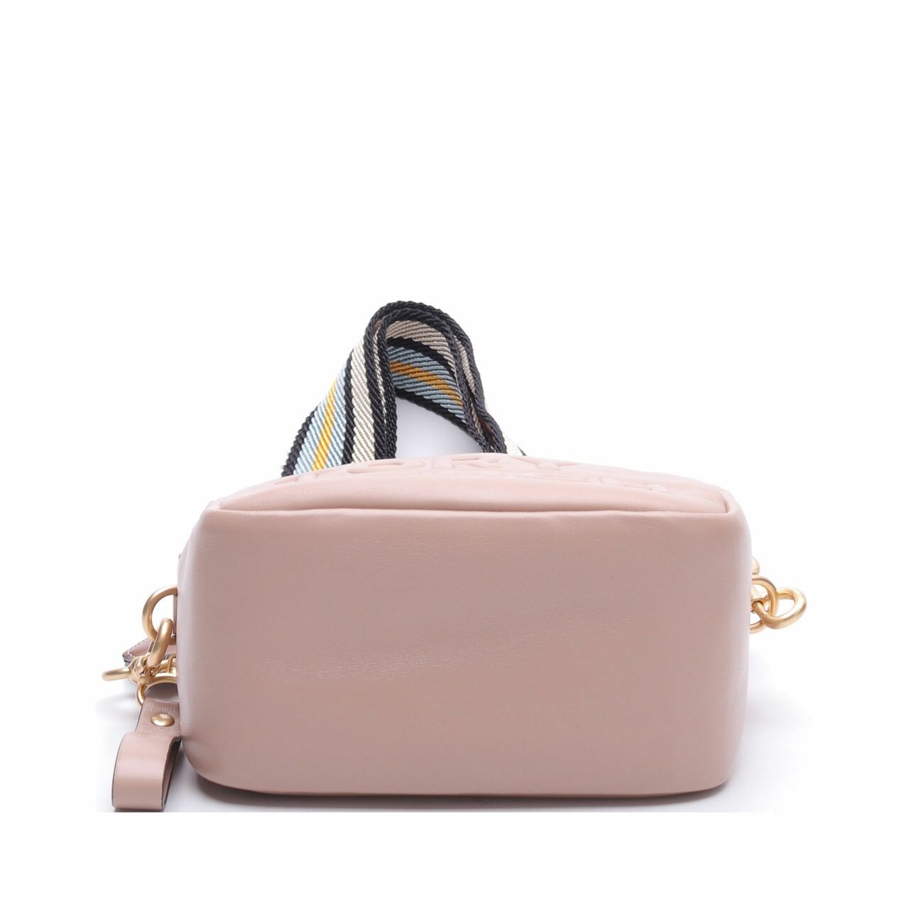 Tory Burch Mini Perry Double Zip Beige Sling Bag