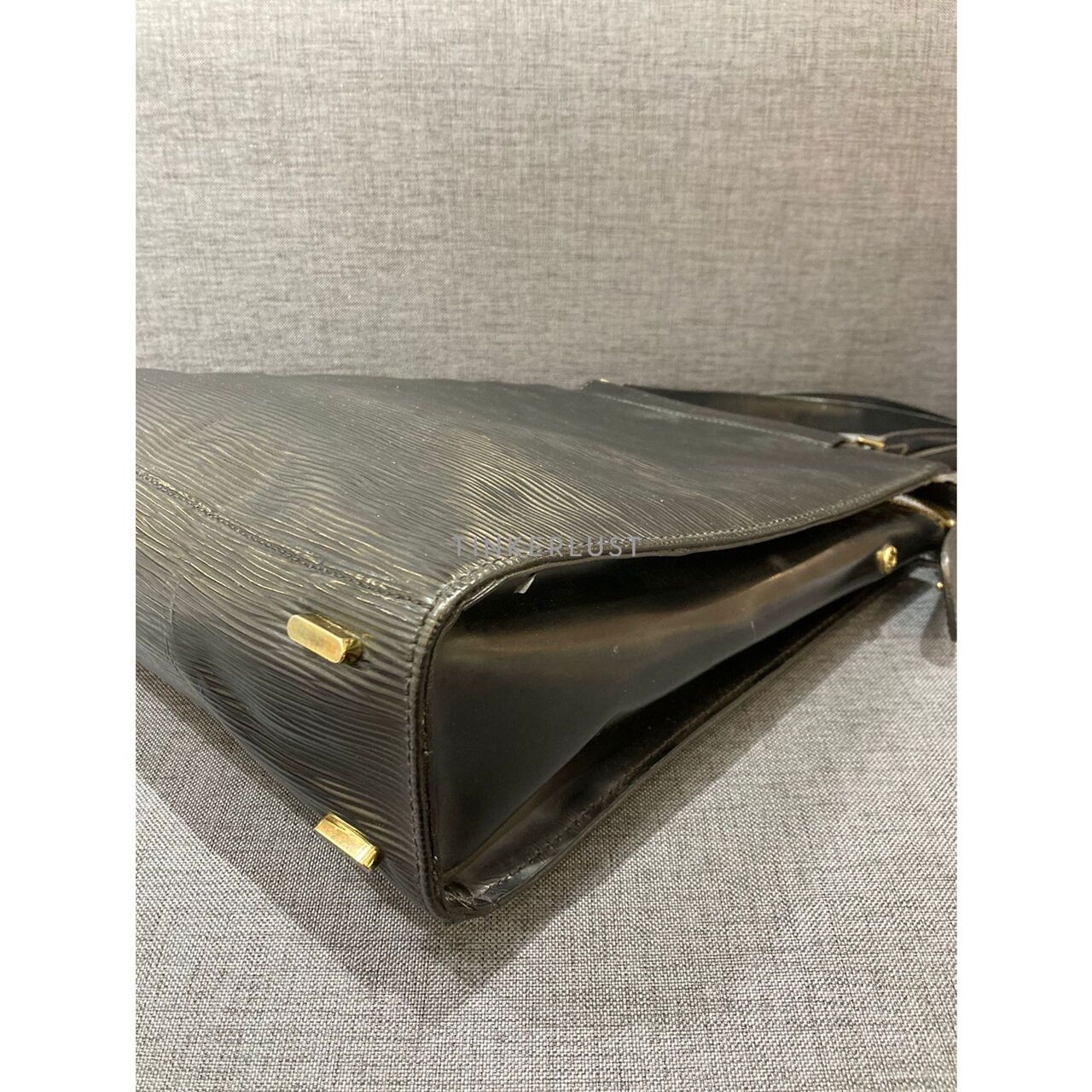 Louis Vuitton Vintage Epi Figari Black Tote Bag