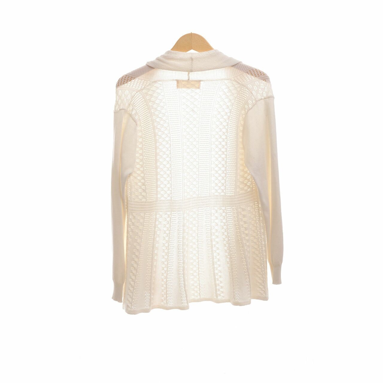 Clay by Duma Off White Knit Cardigan