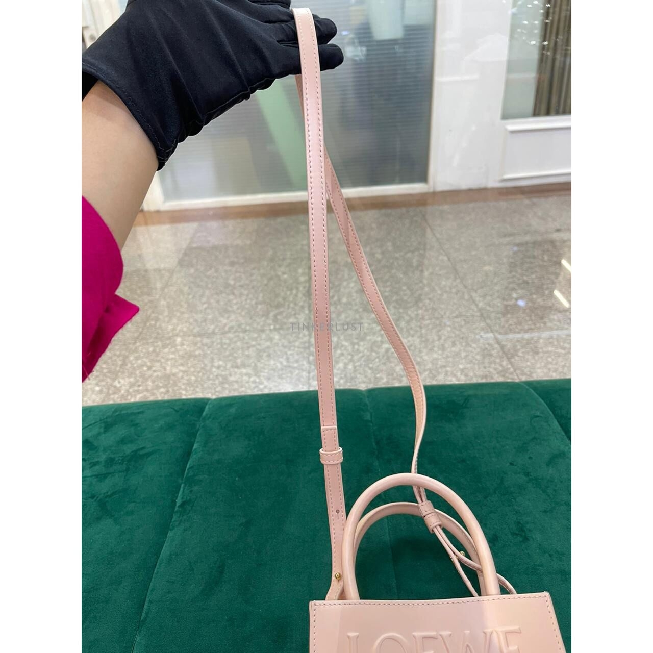 Loewe A5 Mini Pale Pink 2023 Satchel Bag