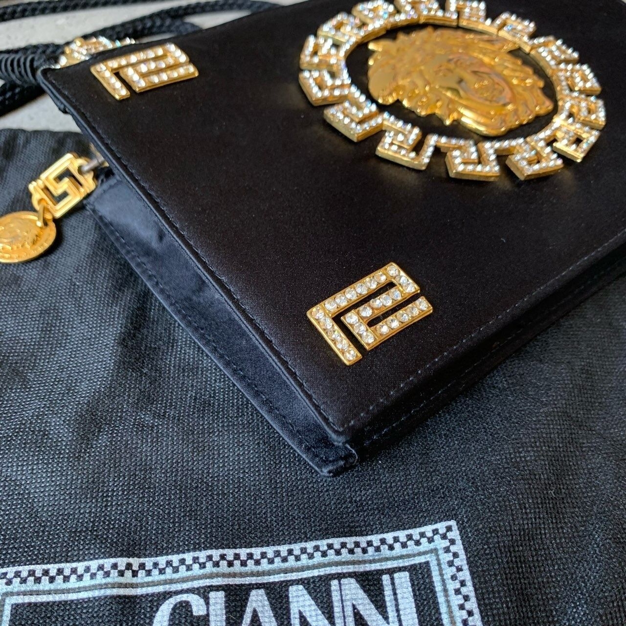 Gianni Versace Black Sling Bag