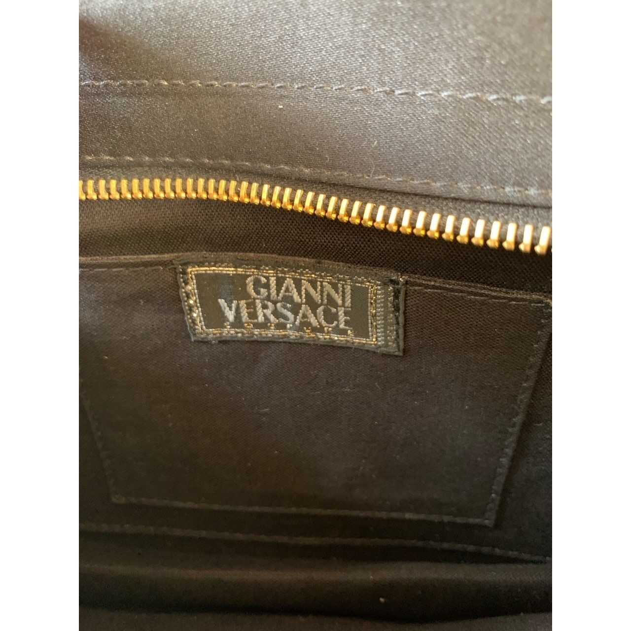 Gianni Versace Black Sling Bag