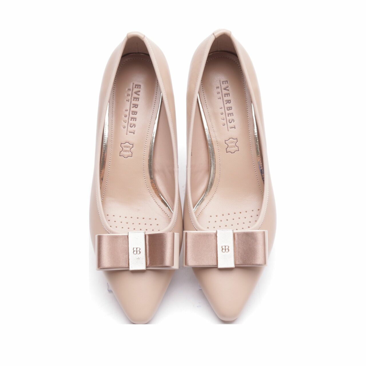 Everbest Beige Taimi Almond Heels