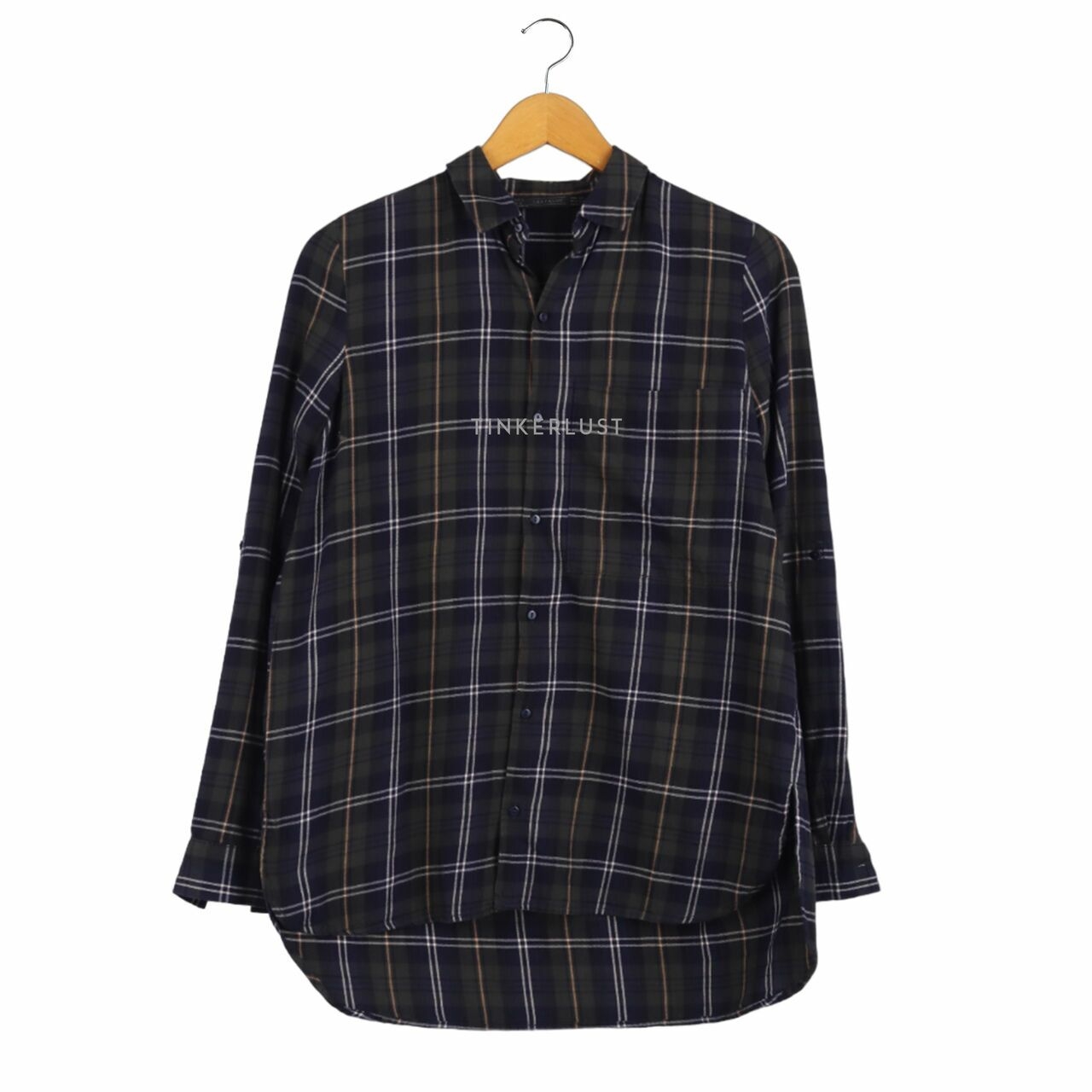 Zara Multi Plaid Shirt