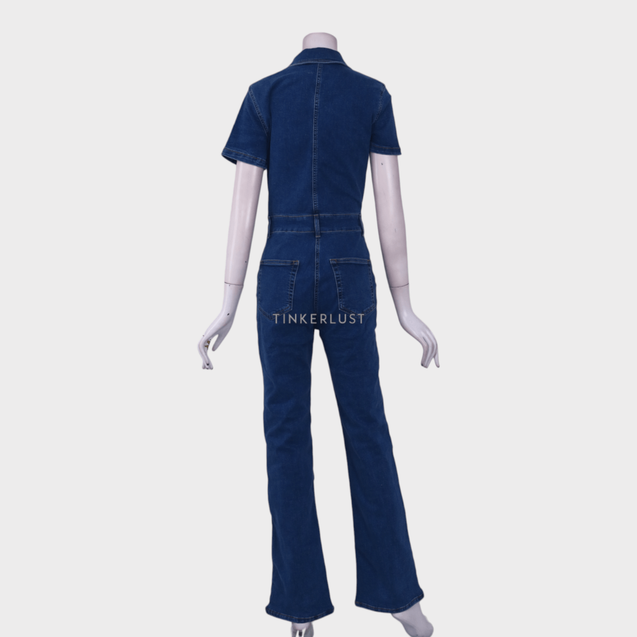 Pull & Bear Denim Jumpsuit