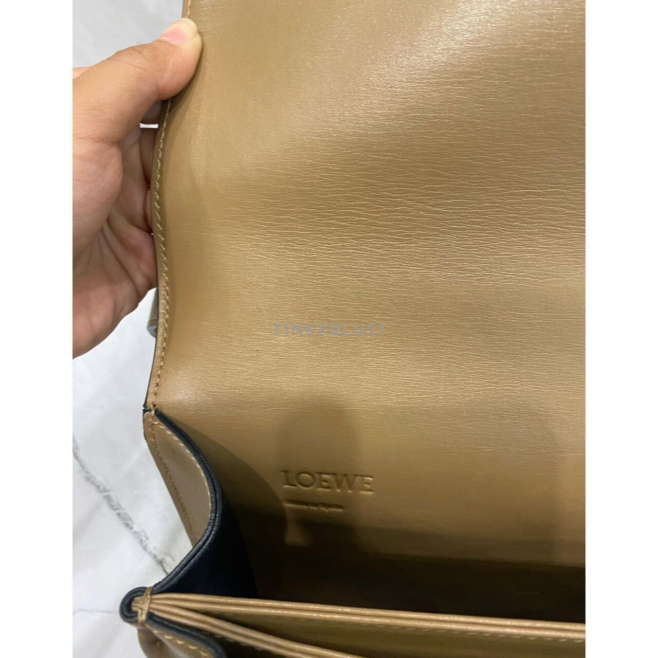 Loewe Barcelona Medium Mink GHW 2017 Sling Bag