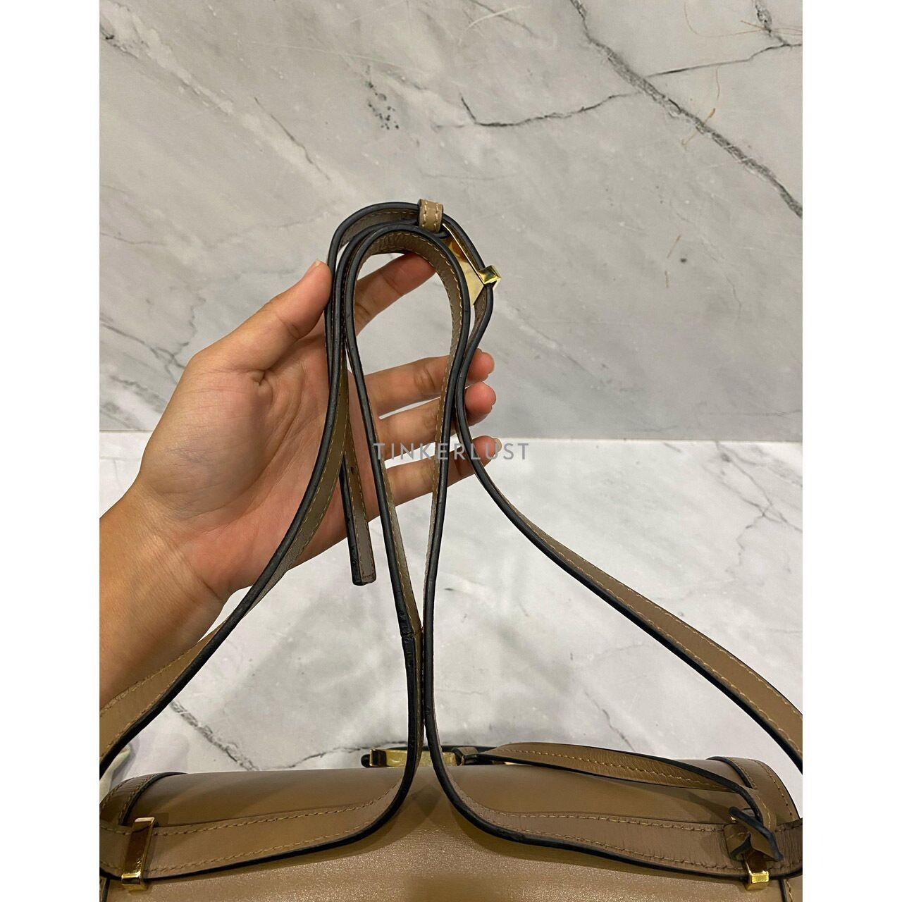 Loewe Barcelona Medium Mink GHW 2017 Sling Bag