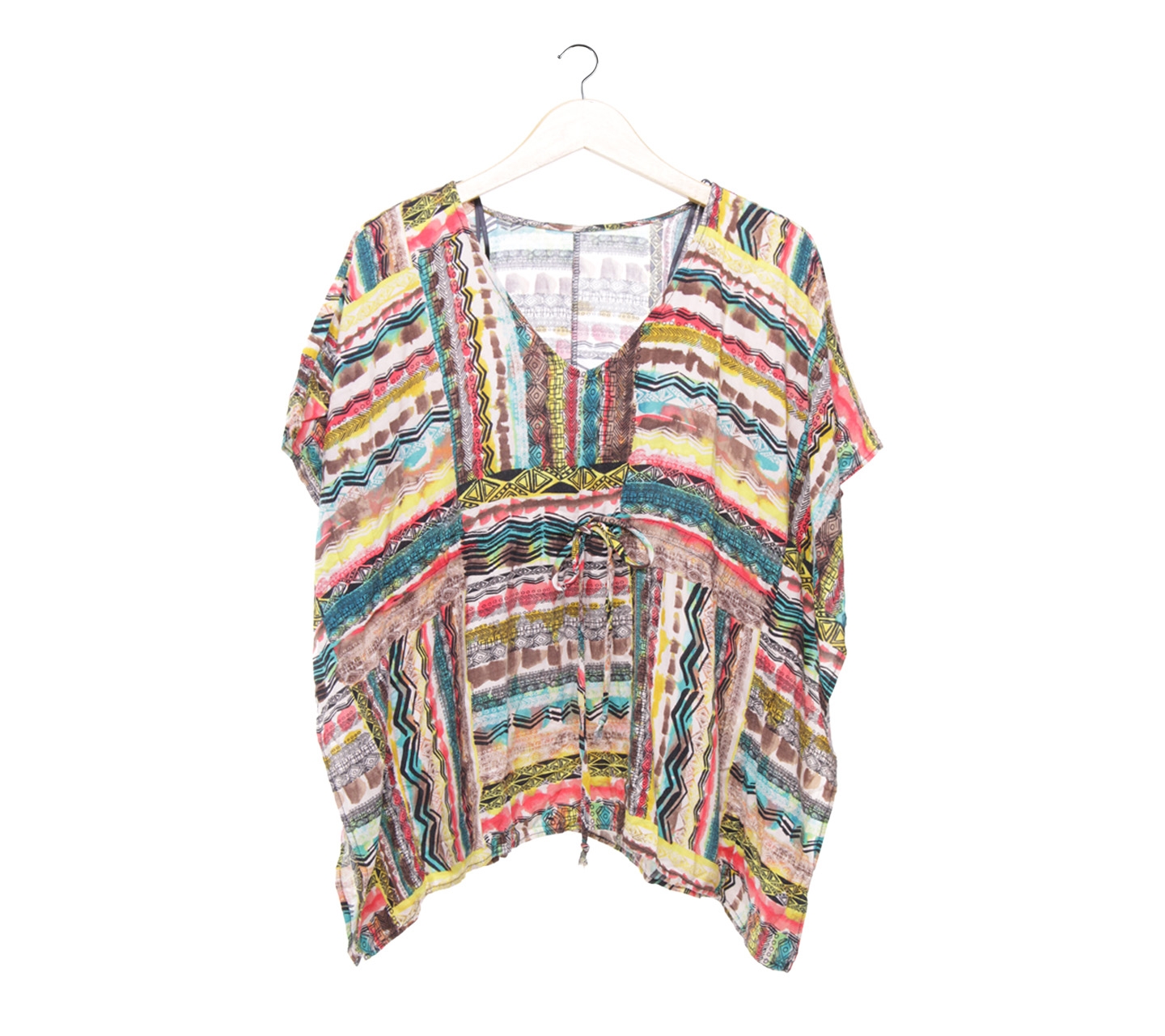 Forever 21 multicolor patterned blouse