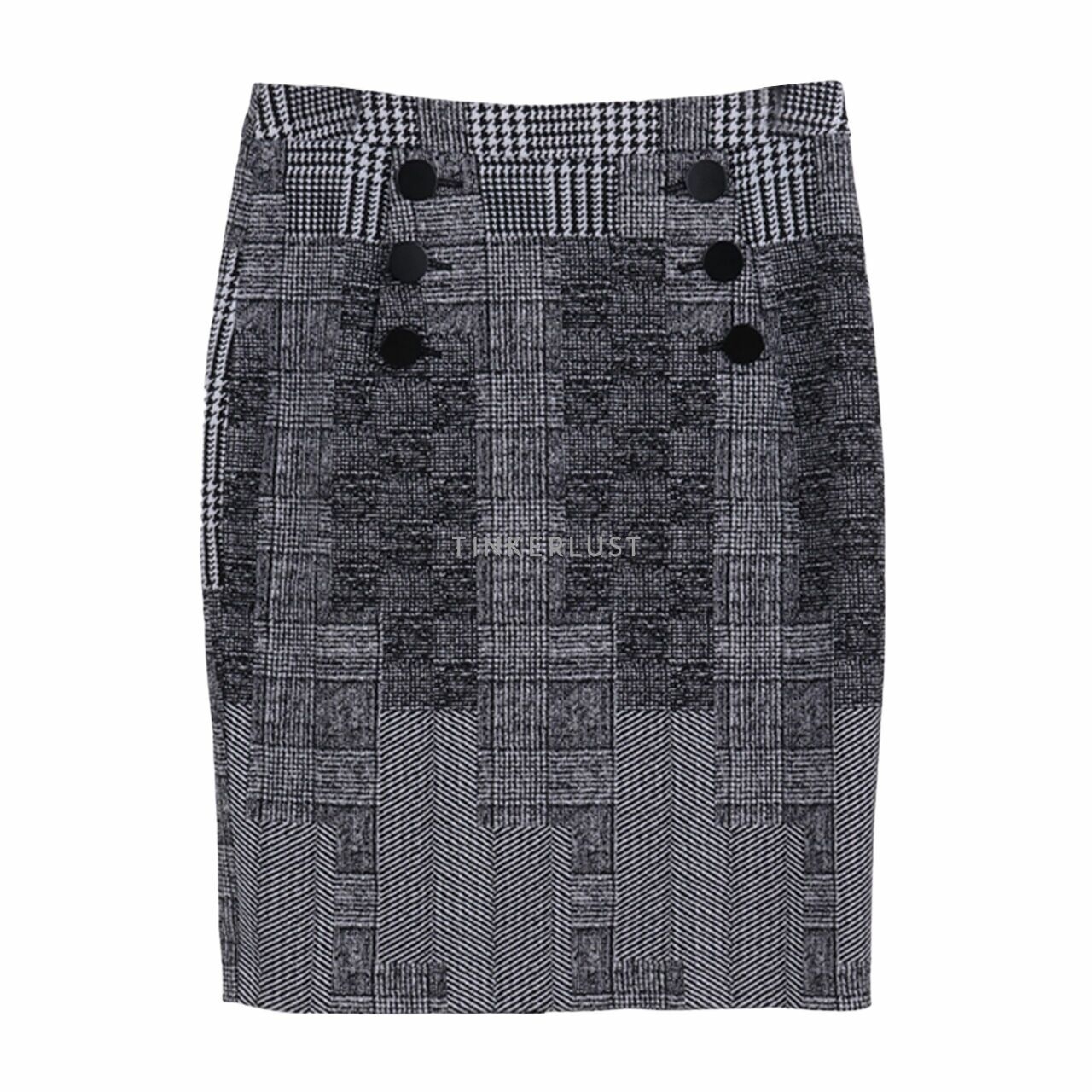 H&M Black Mini Skirt