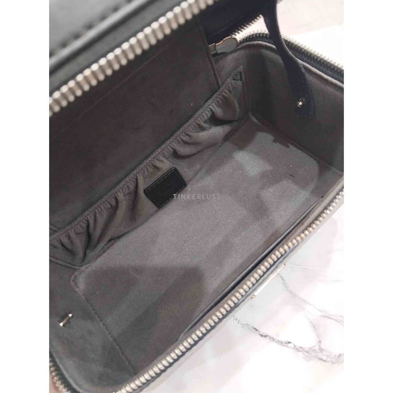 MCM Vanity Case Black Gradient Handbag