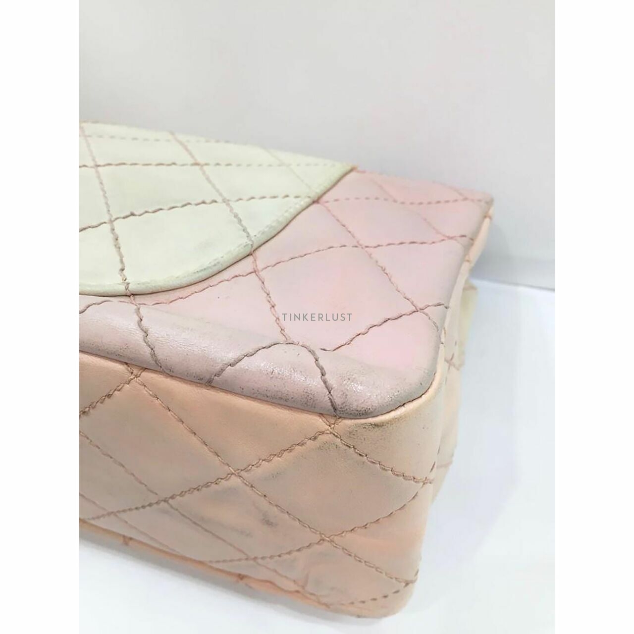 Chanel Jumbo Reissue Pink Ombre Lambskin #12 SHW Shoulder Bag