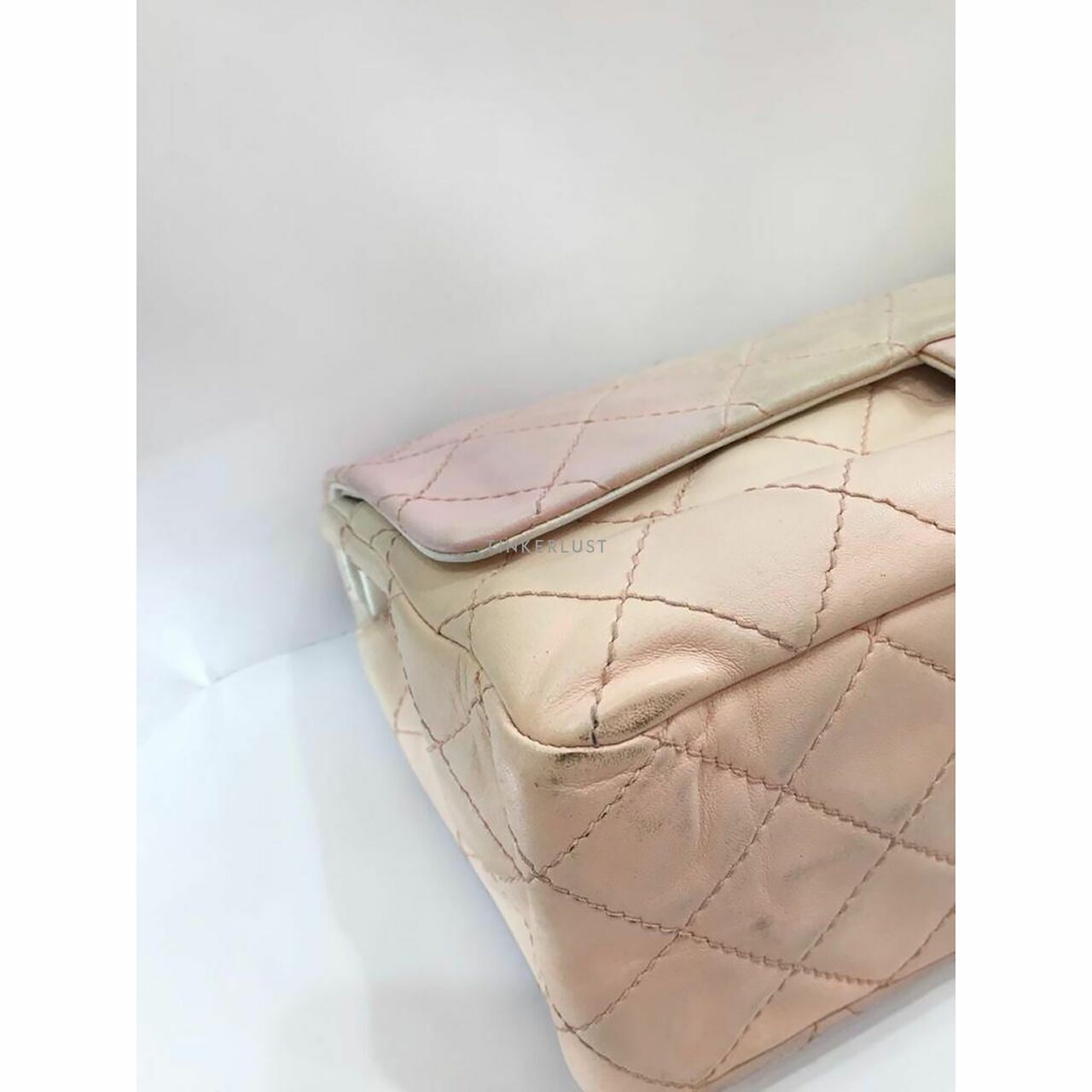 Chanel Jumbo Reissue Pink Ombre Lambskin #12 SHW Shoulder Bag