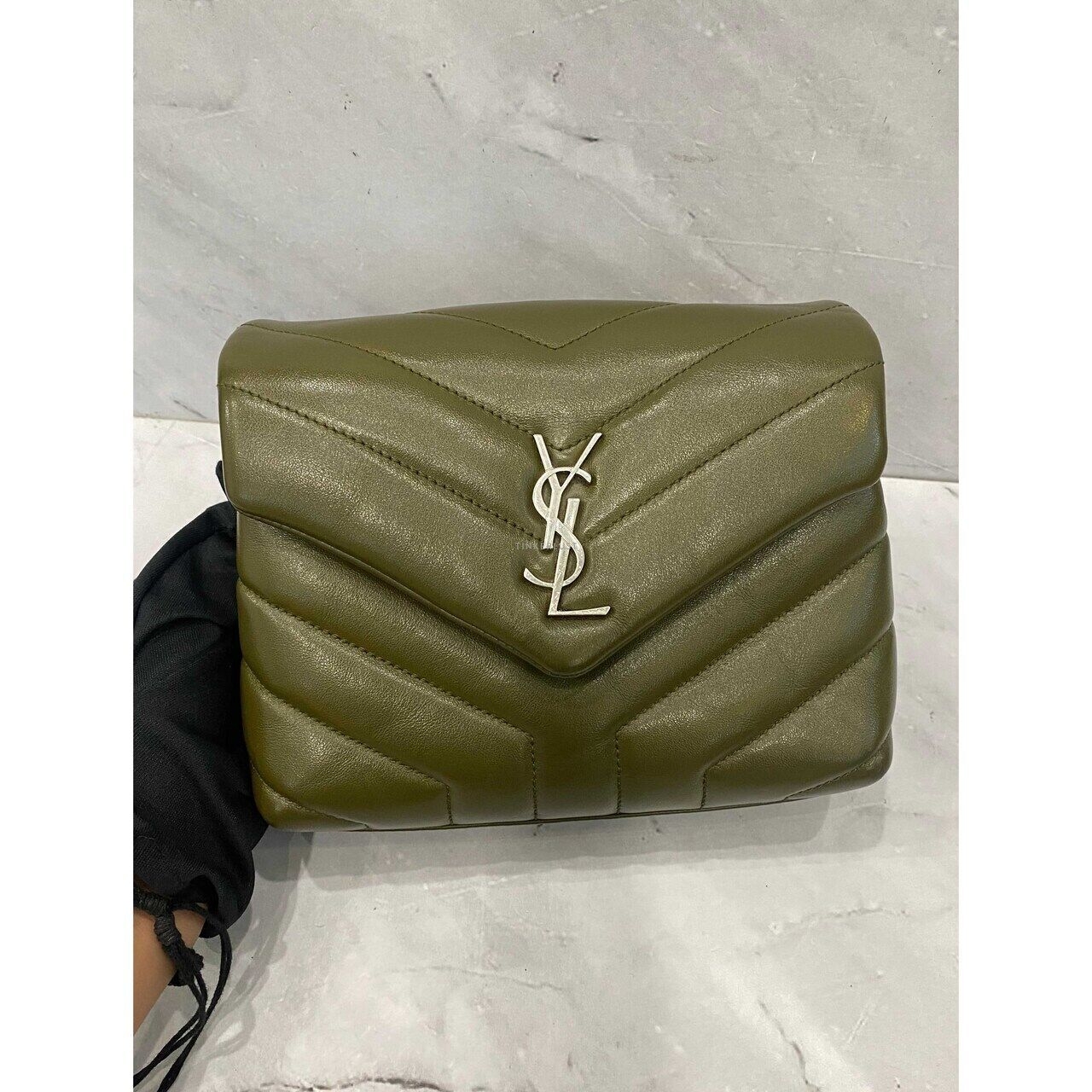 Yves Saint Laurent Loulou Army SHW 2019 Shoulder Bag