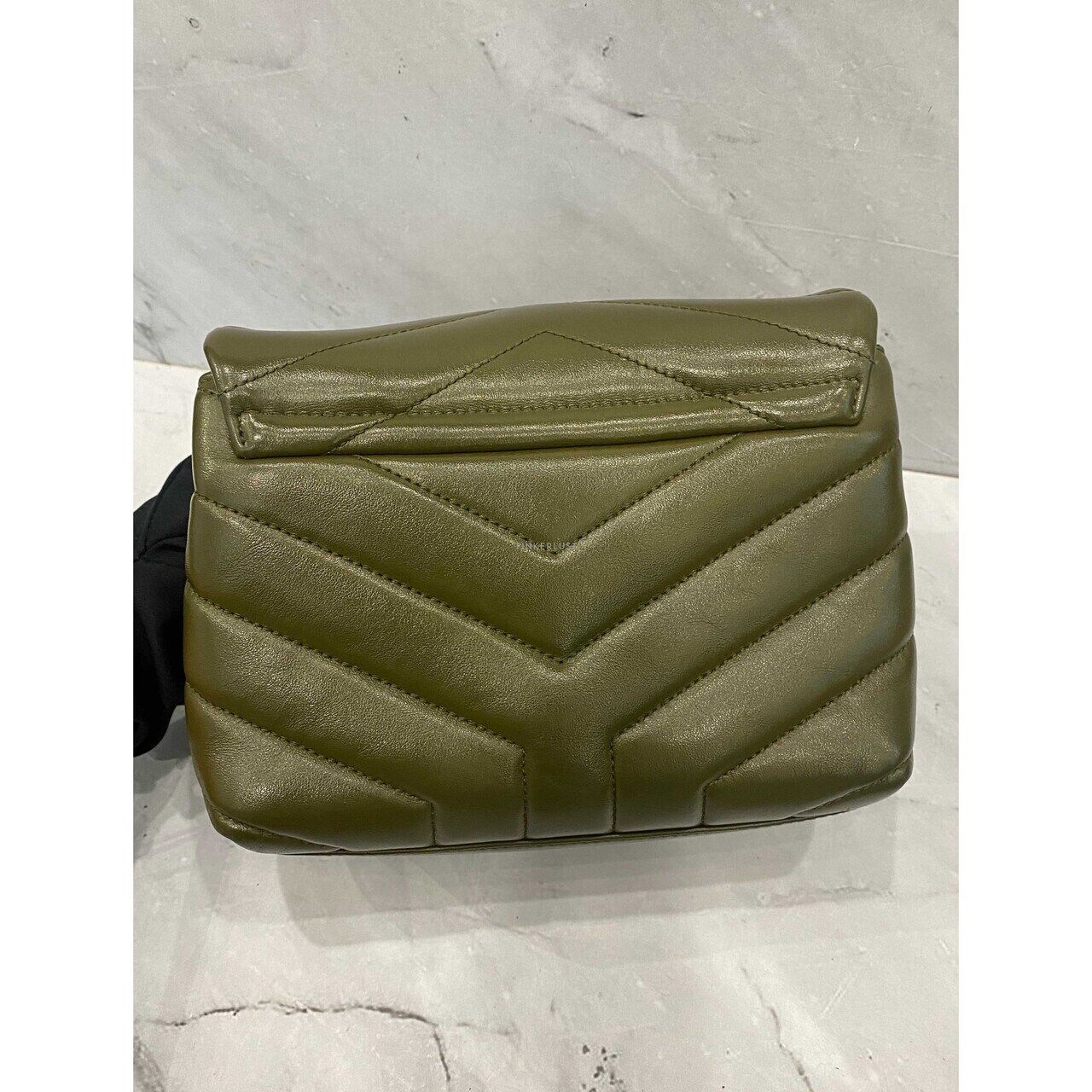 Yves Saint Laurent Loulou Army SHW 2019 Shoulder Bag