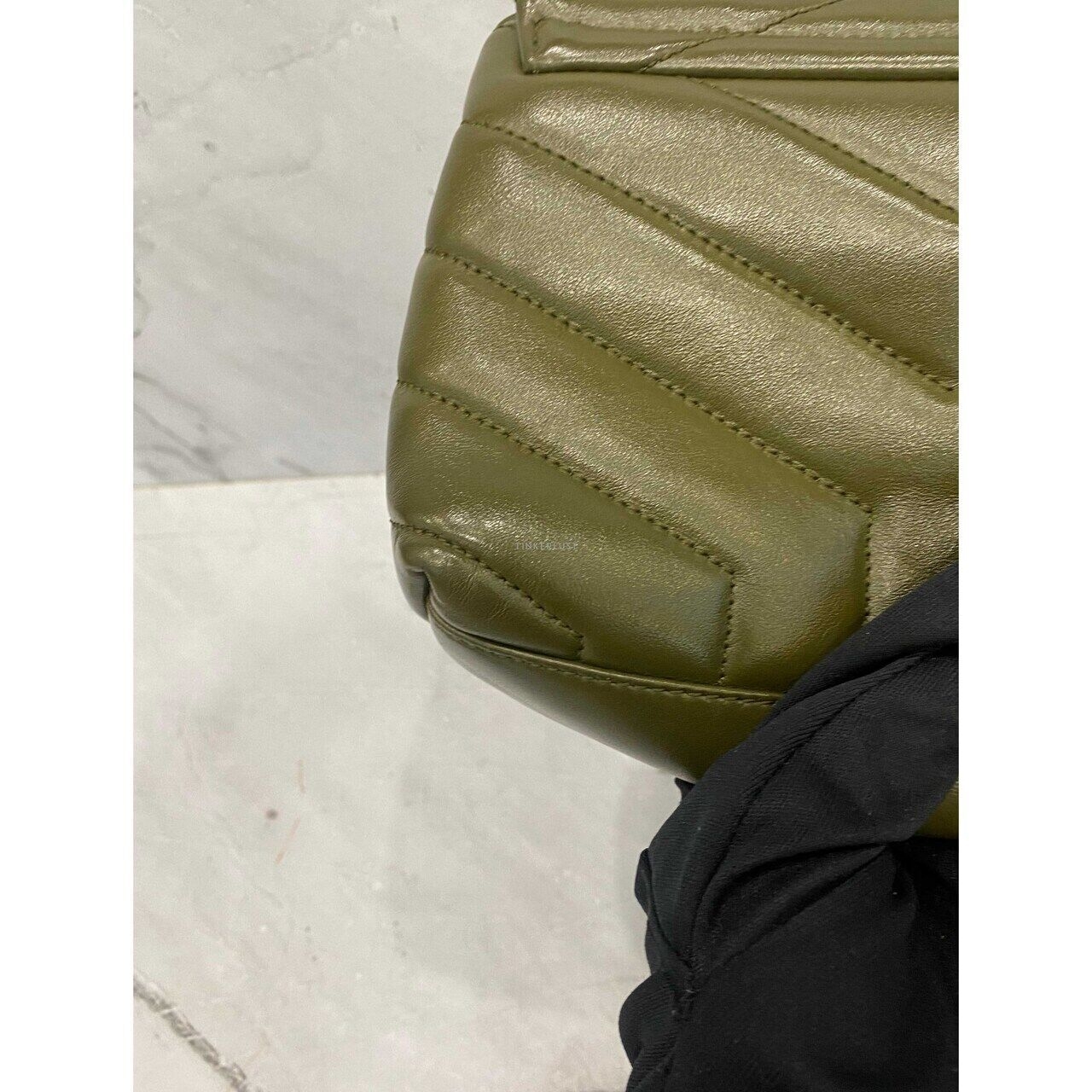 Yves Saint Laurent Loulou Army SHW 2019 Shoulder Bag