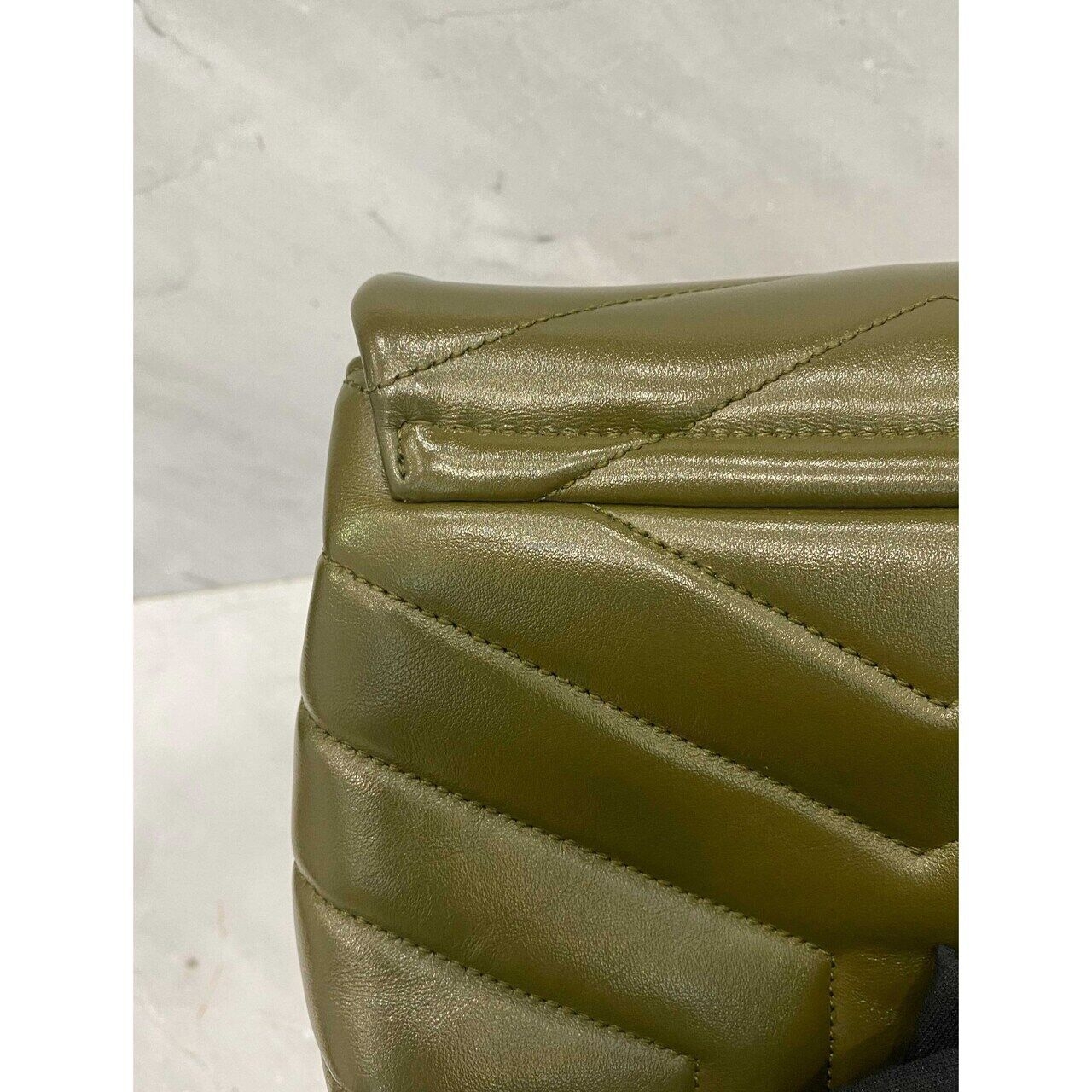 Yves Saint Laurent Loulou Army SHW 2019 Shoulder Bag