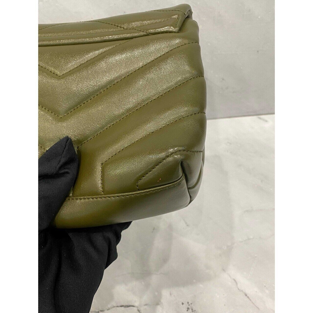 Yves Saint Laurent Loulou Army SHW 2019 Shoulder Bag