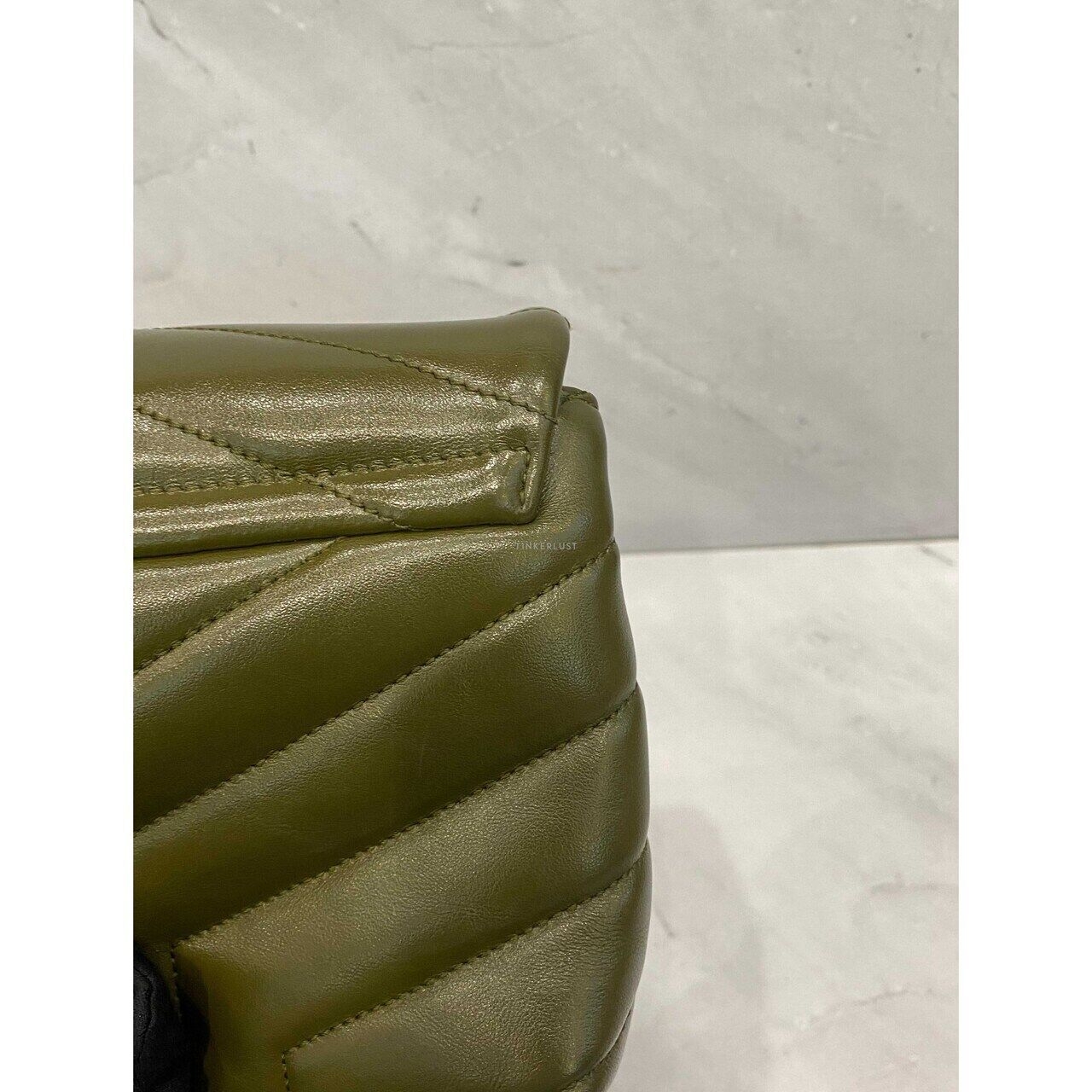 Yves Saint Laurent Loulou Army SHW 2019 Shoulder Bag