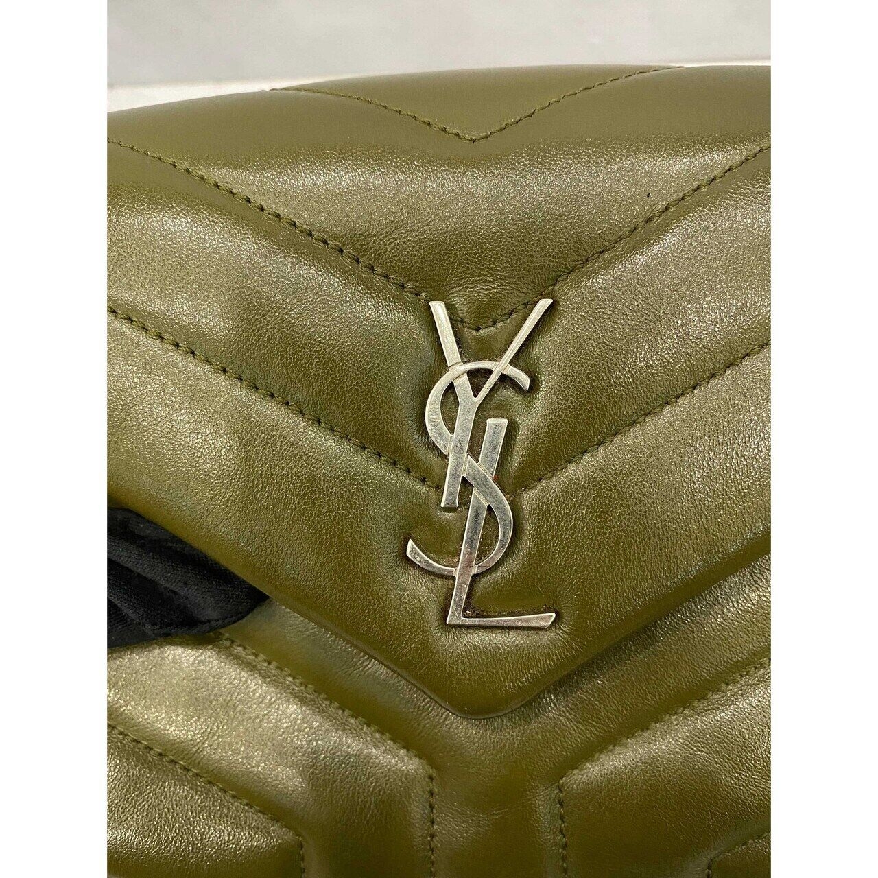 Yves Saint Laurent Loulou Army SHW 2019 Shoulder Bag