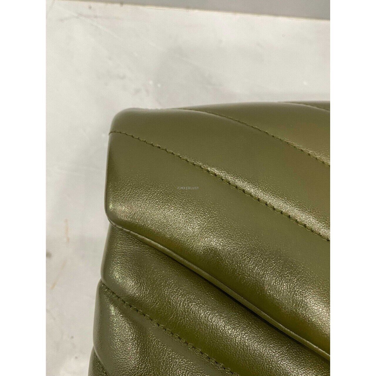 Yves Saint Laurent Loulou Army SHW 2019 Shoulder Bag