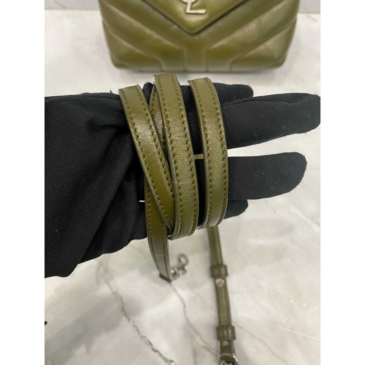 Yves Saint Laurent Loulou Army SHW 2019 Shoulder Bag