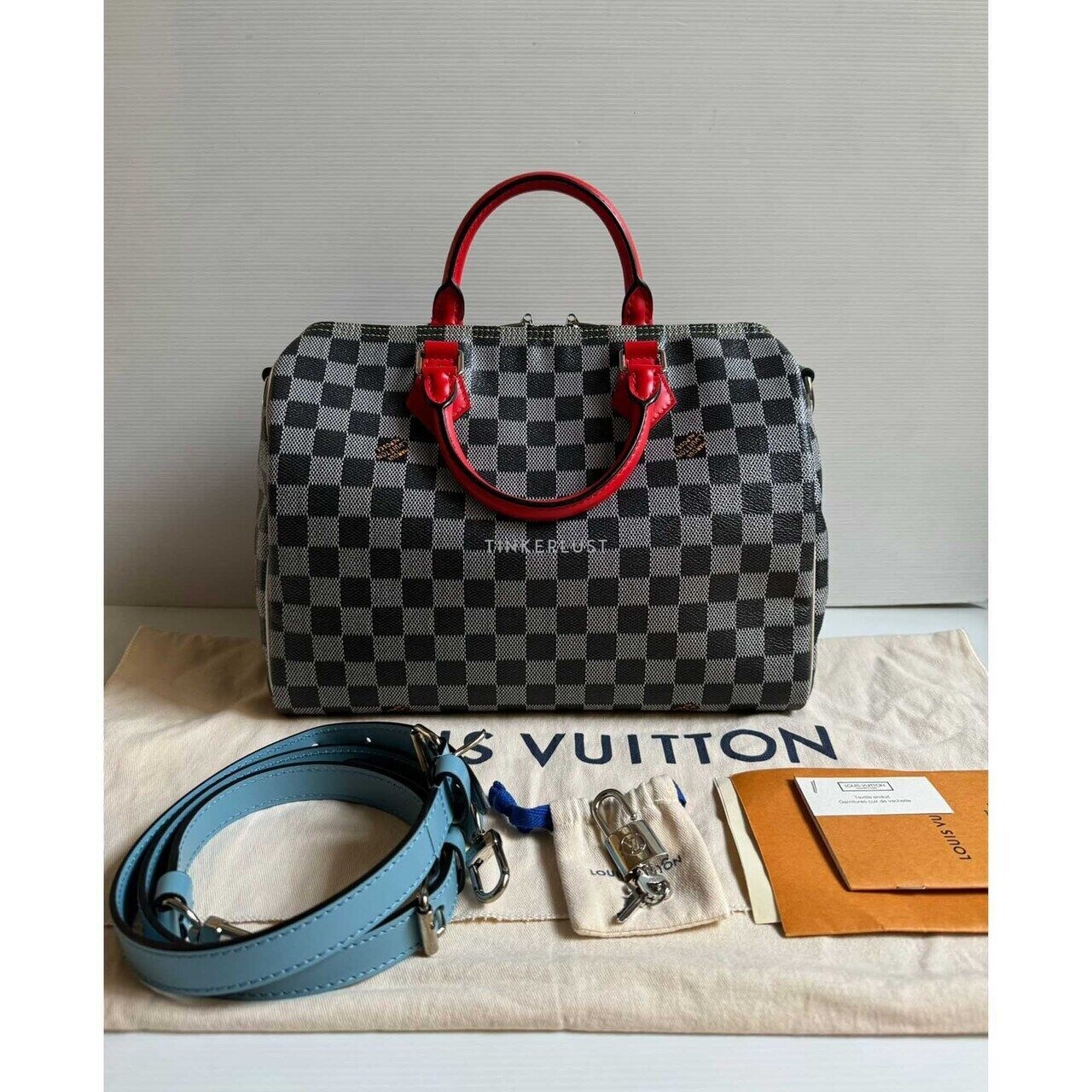 Louis Vuitton Bandou 30 Nicolas G Limited Edition Satchel Bag