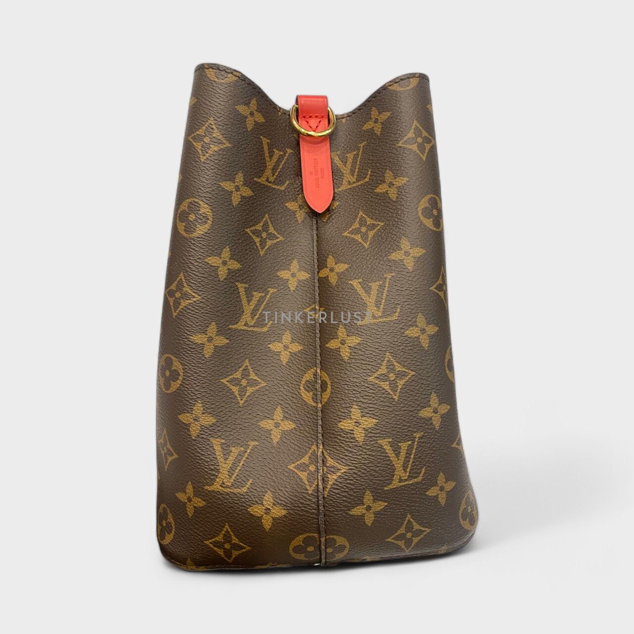 Louis Vuitton Neo Noe Monogram Red GHW Chip Shoulder Bag