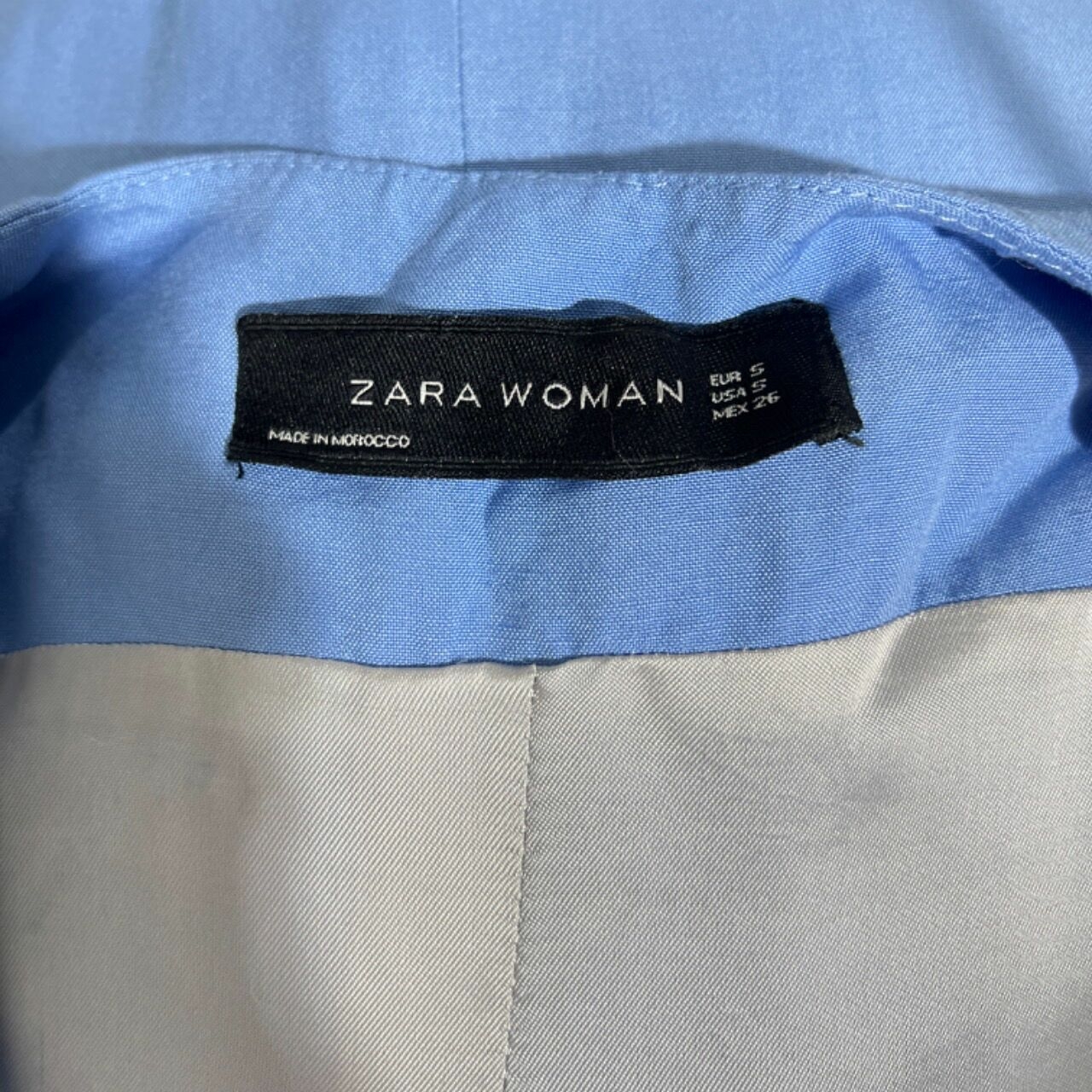 Zara Blue Vest