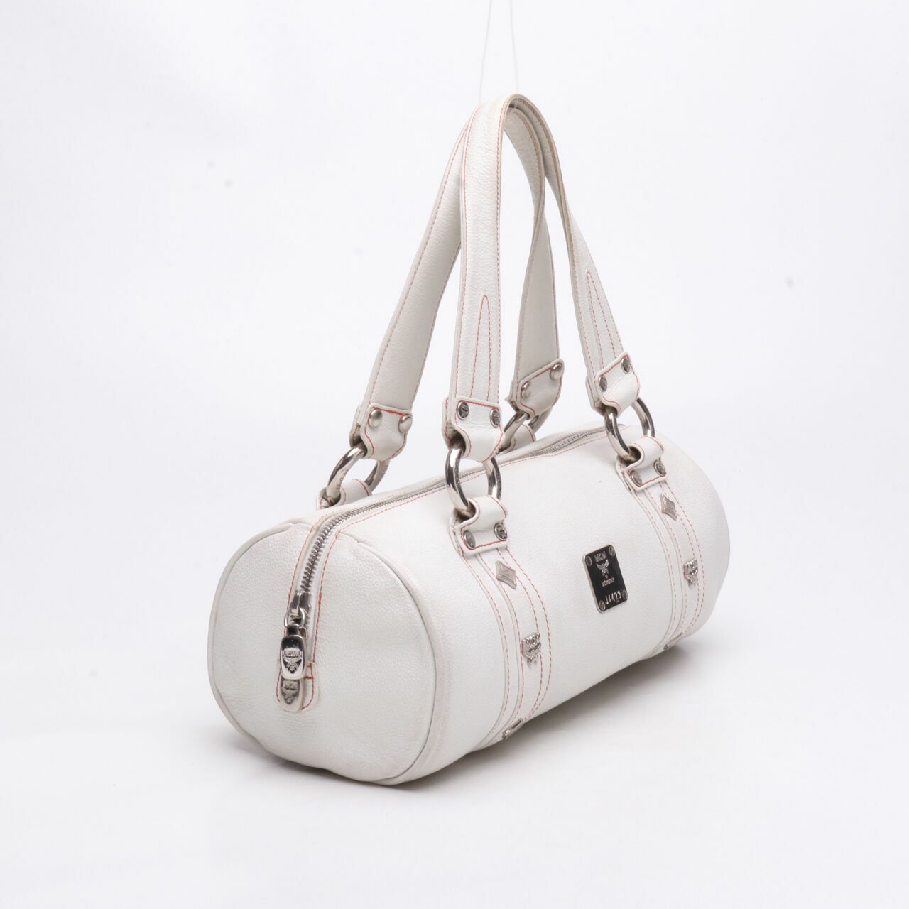 MCM White Shoulder Bag