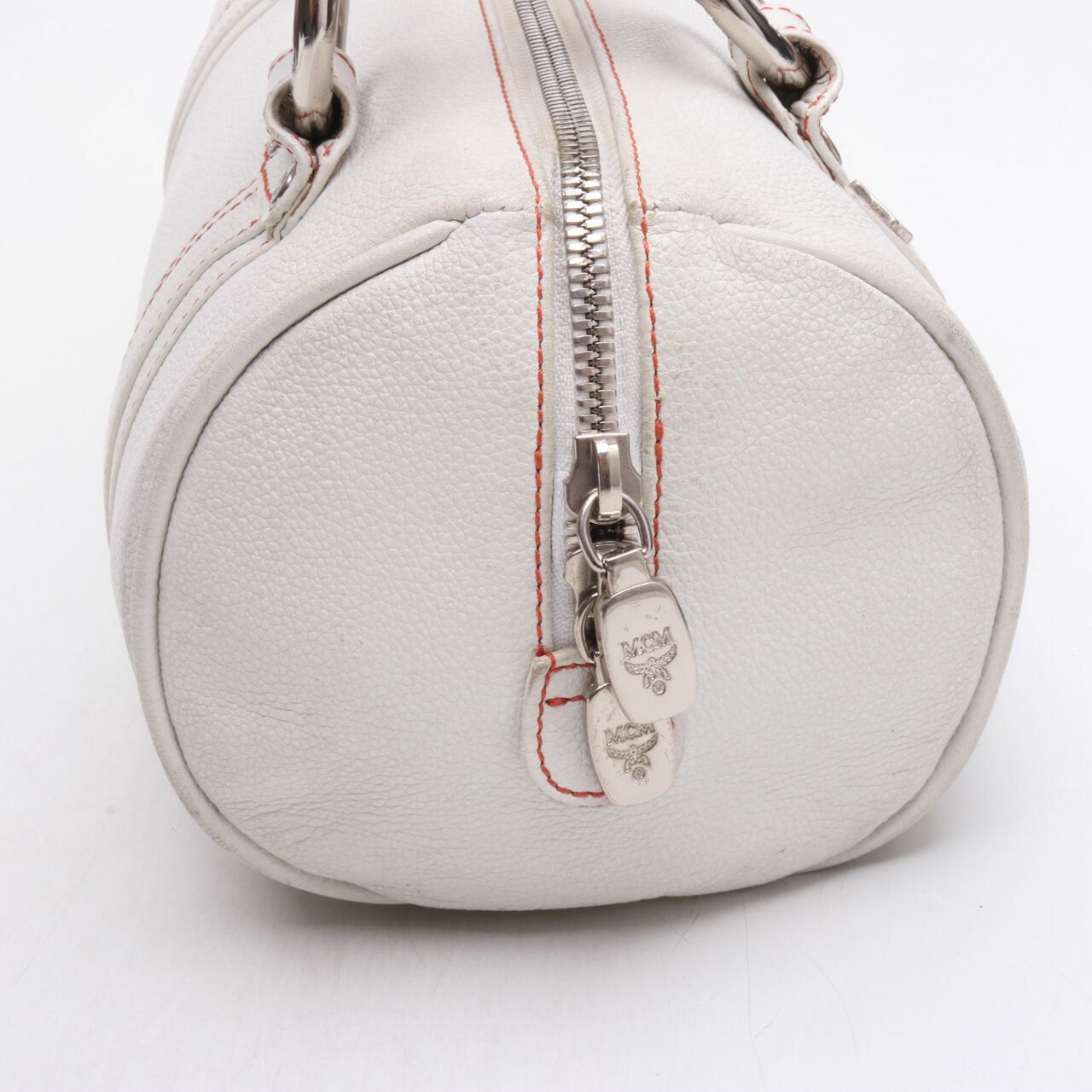 MCM White Shoulder Bag