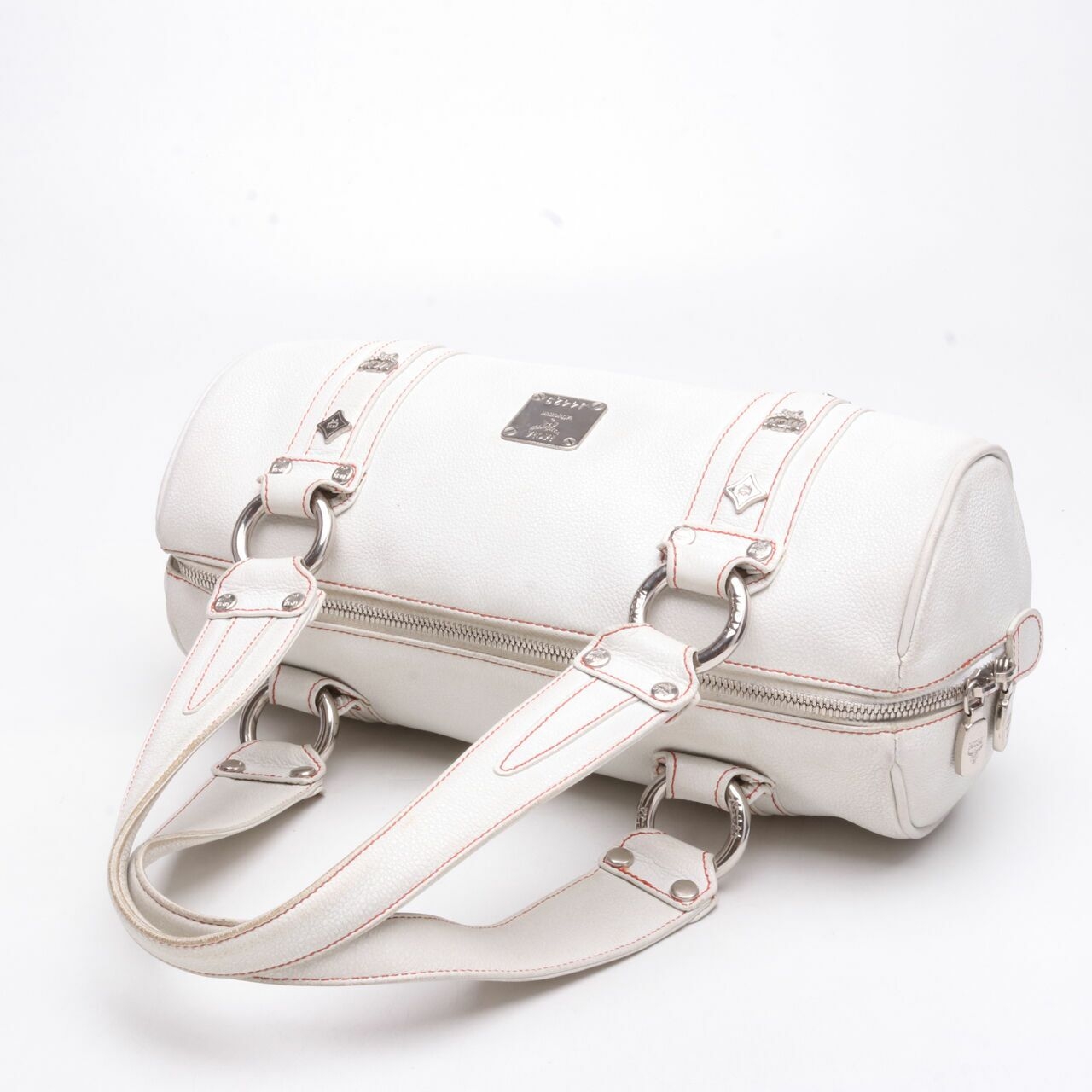 MCM White Shoulder Bag