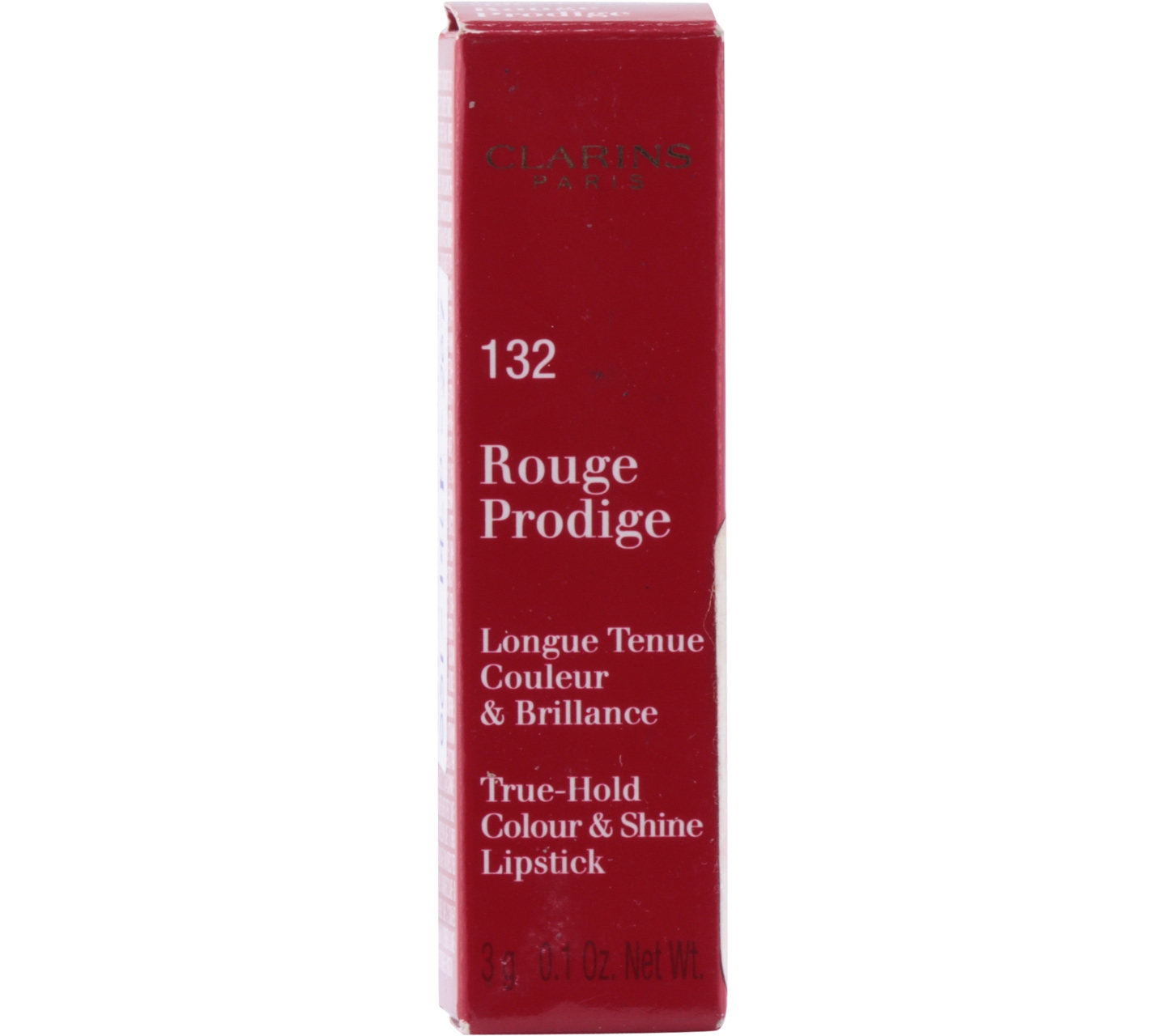 Clarins Brown 132 Rouge Prodige Spiced Orange True Hold Colour Lips