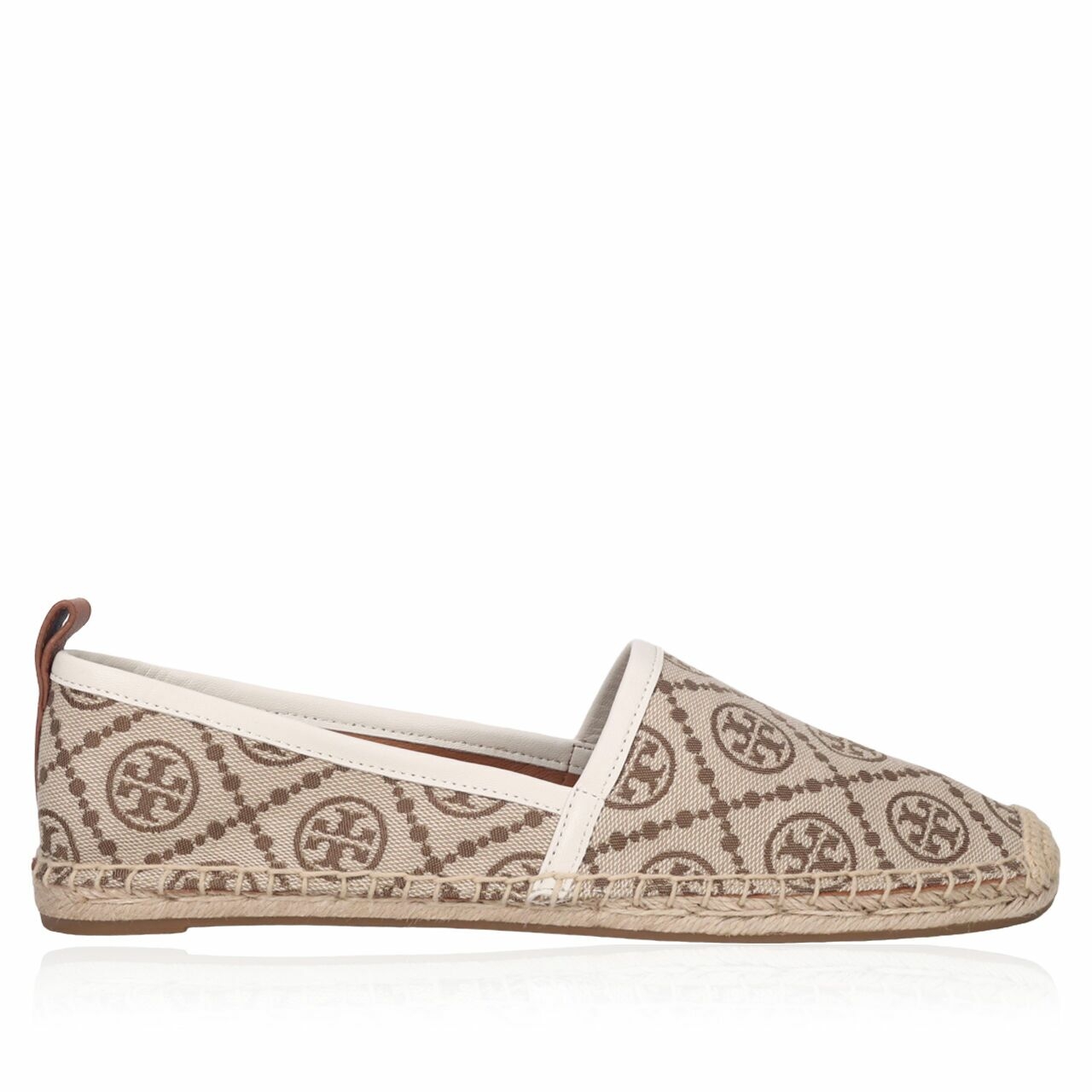 Tory Burch T-Monogram Espadrille Jacquard Hazel Flats