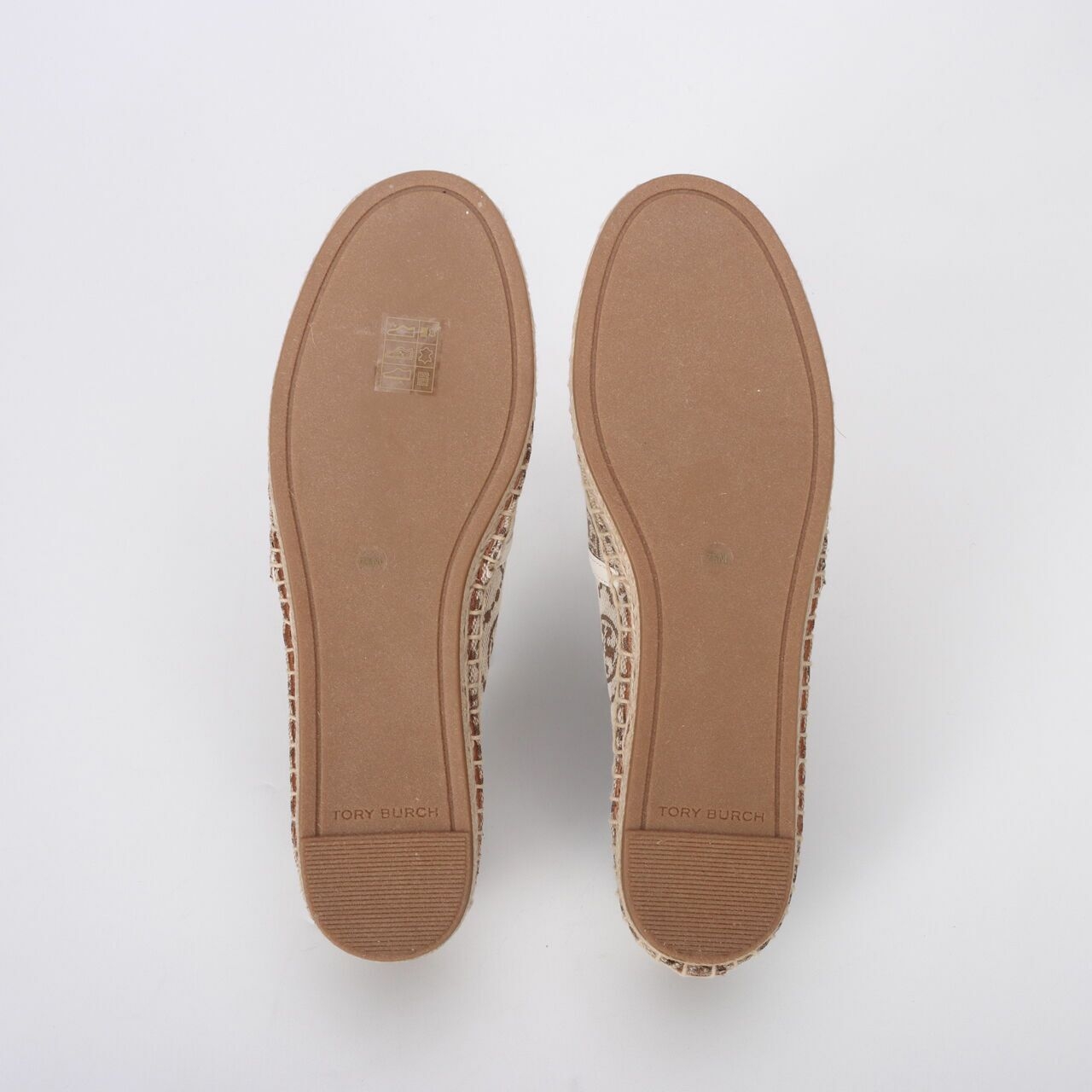 Tory Burch T-Monogram Espadrille Jacquard Hazel Flats