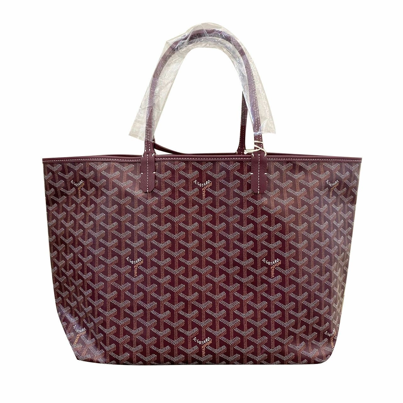 Goyard St. Louis PM Bordeaux 2022 Tote Bag