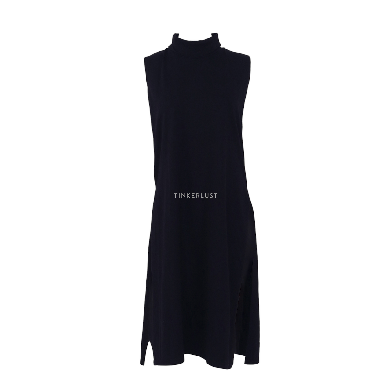 Private Collection Black Slit Sleeveless