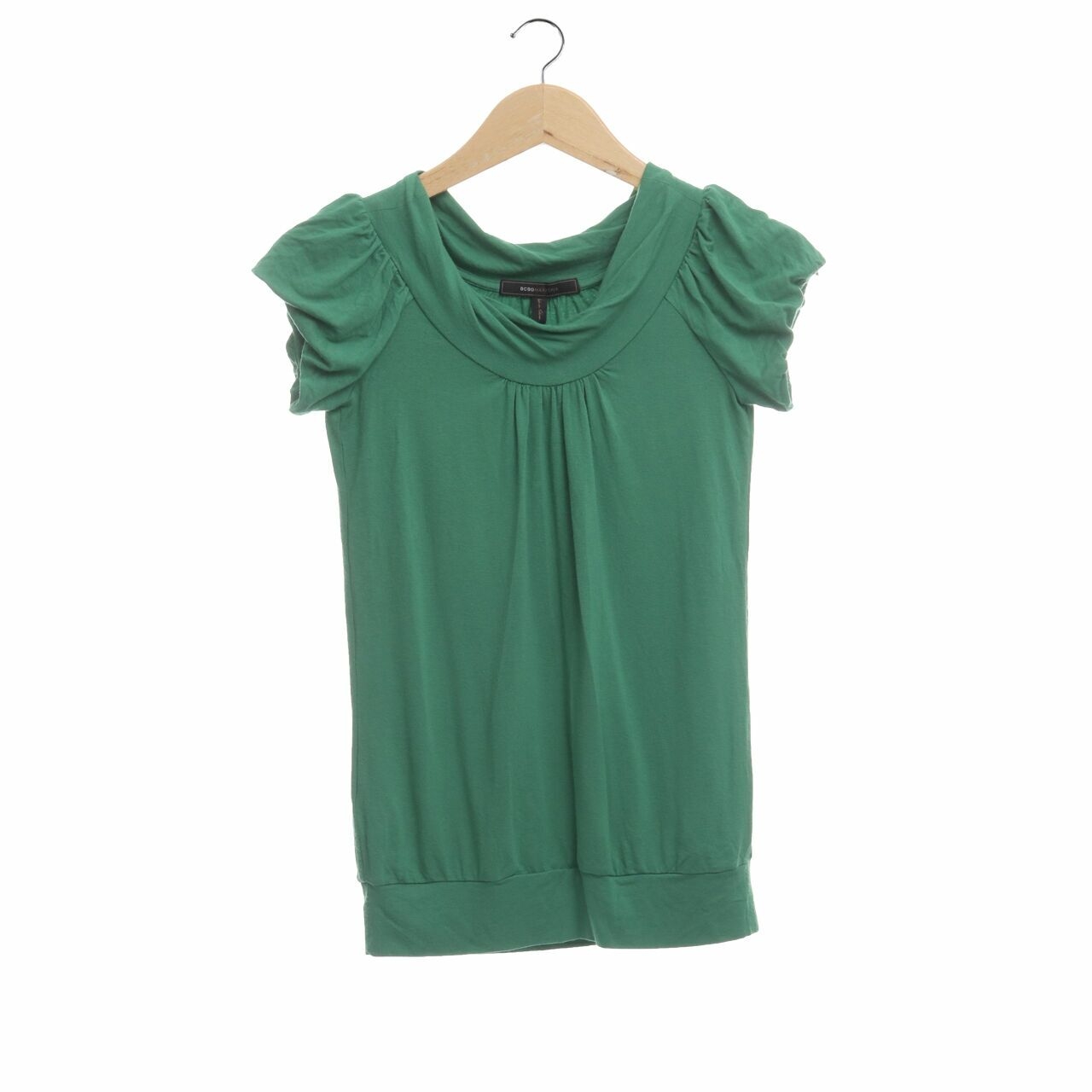 BCBG Max Azria Green Blouse