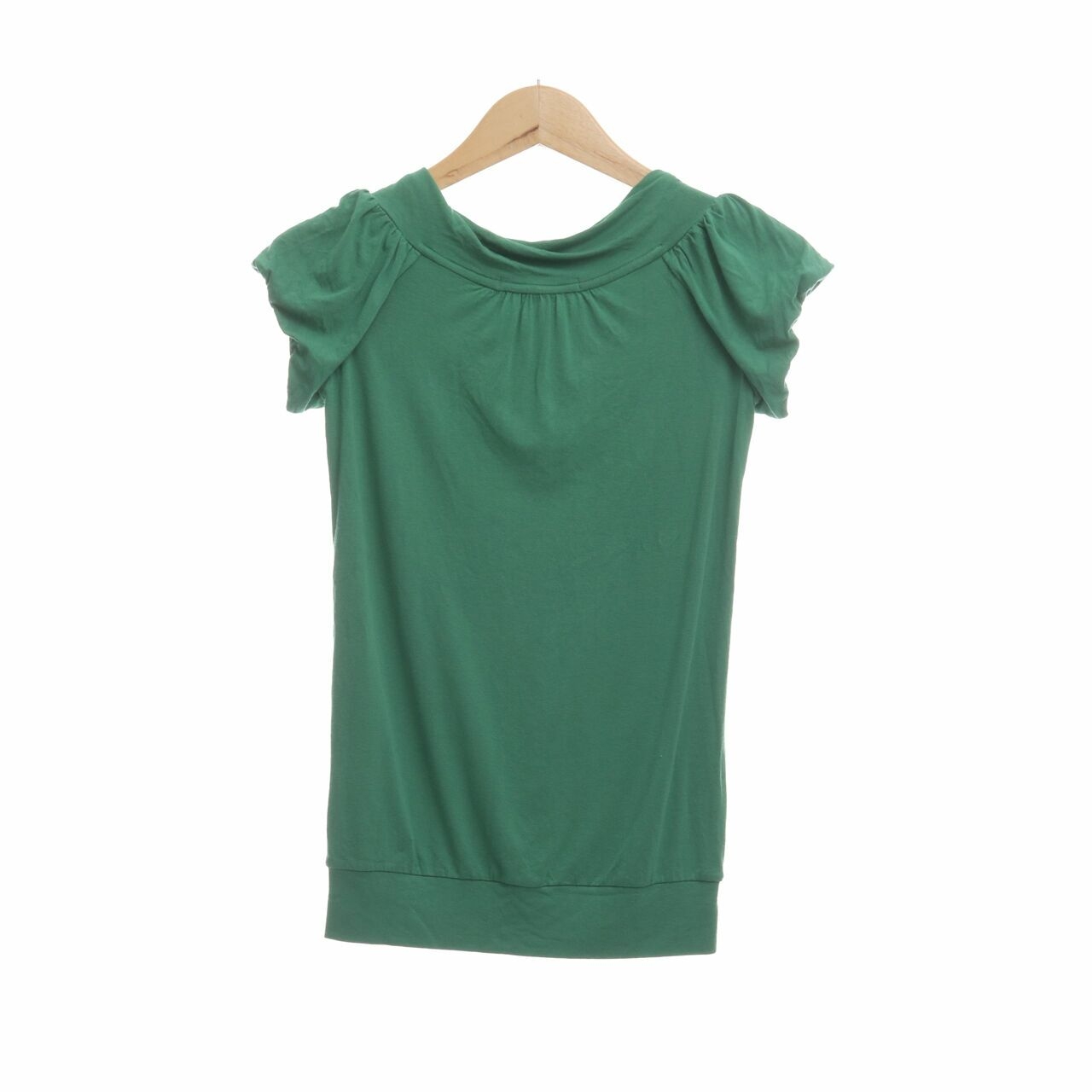 BCBG Max Azria Green Blouse