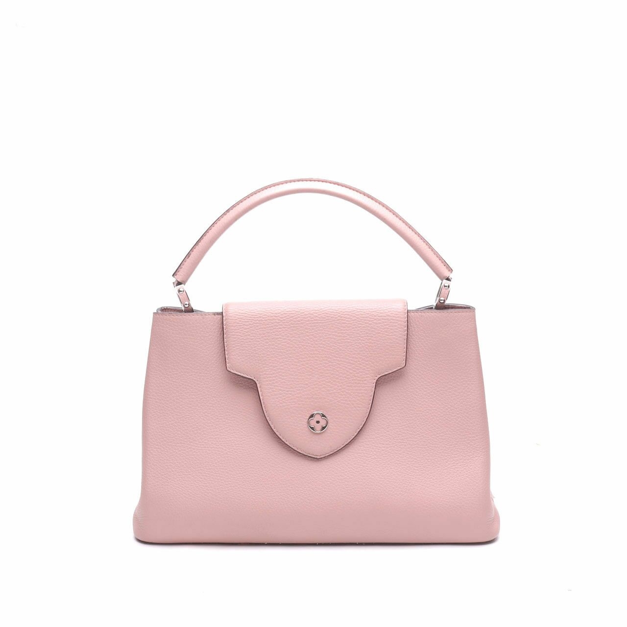 Louis Vuitton Magnolia Pink Capucines MM Hand Bag