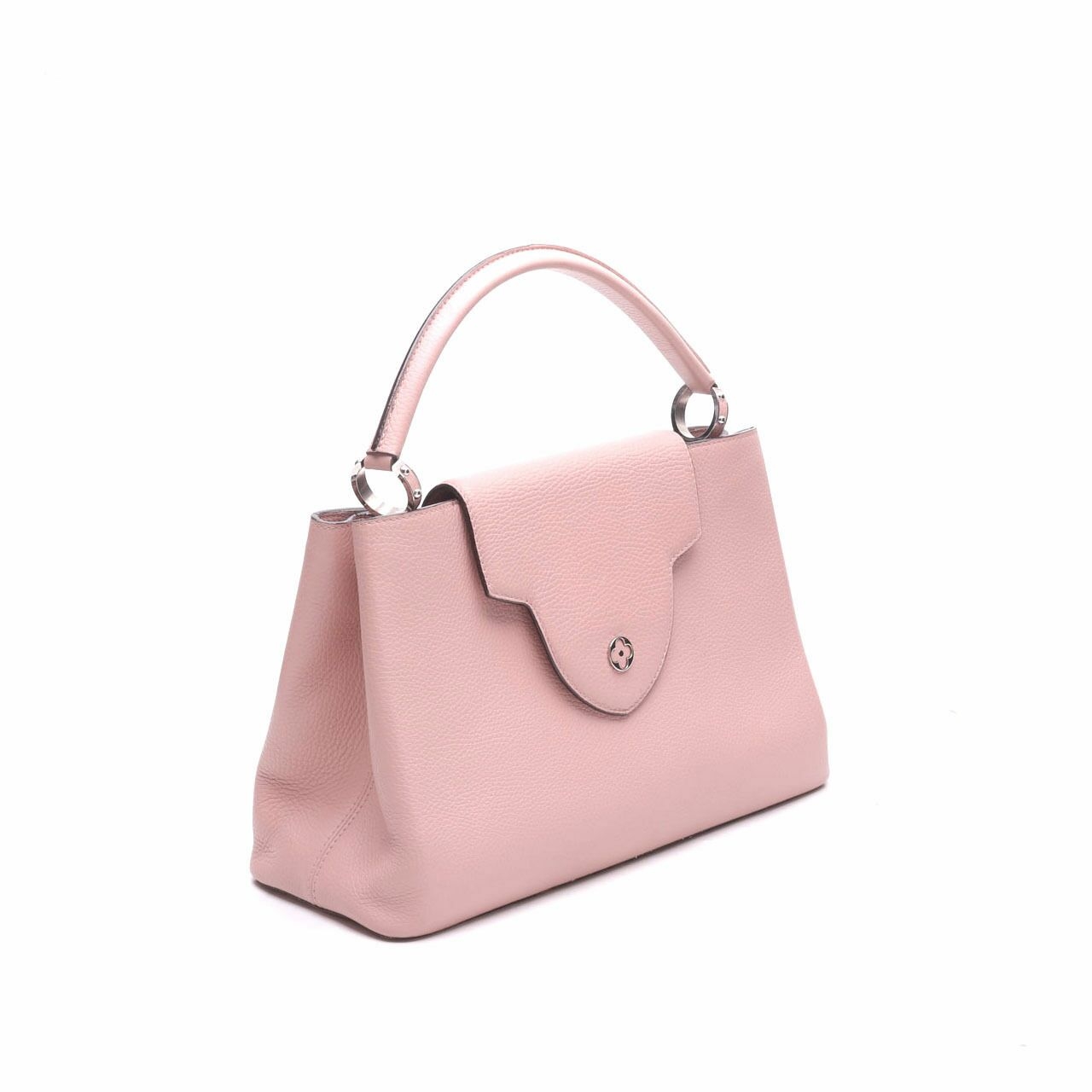 Louis Vuitton Magnolia Pink Capucines MM Hand Bag